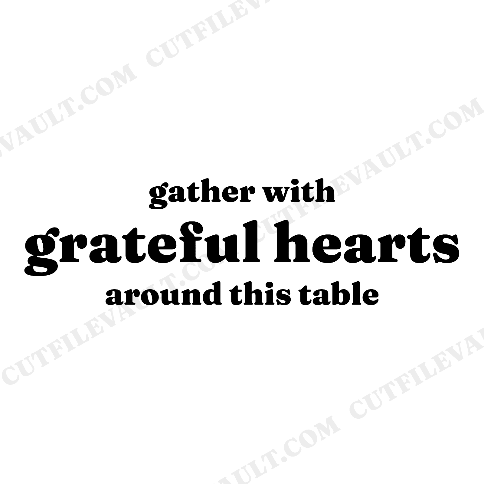 Thanksgiving Gratitude Wreath SVG PNG, Hand Lettered Fall Sign Cut File, Farmhouse Decor, view 1