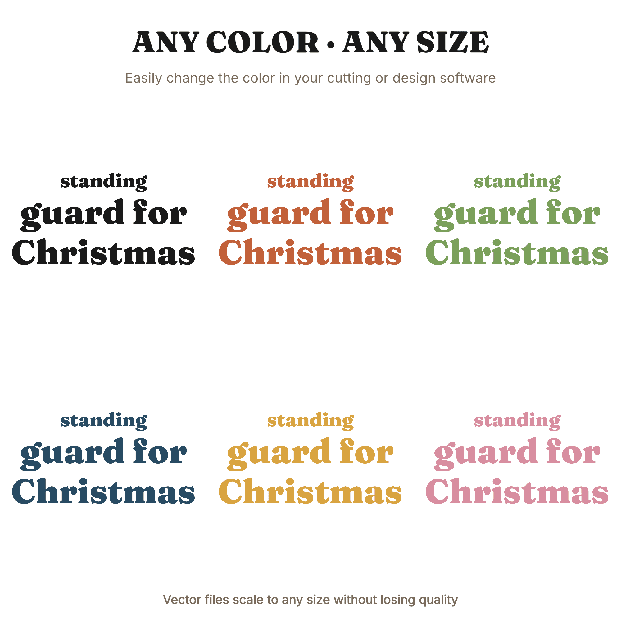 Nutcracker Soldier SVG PNG, Christmas On Duty Design, Holiday Vinyl Cut File for Shirts & Signs, view 2