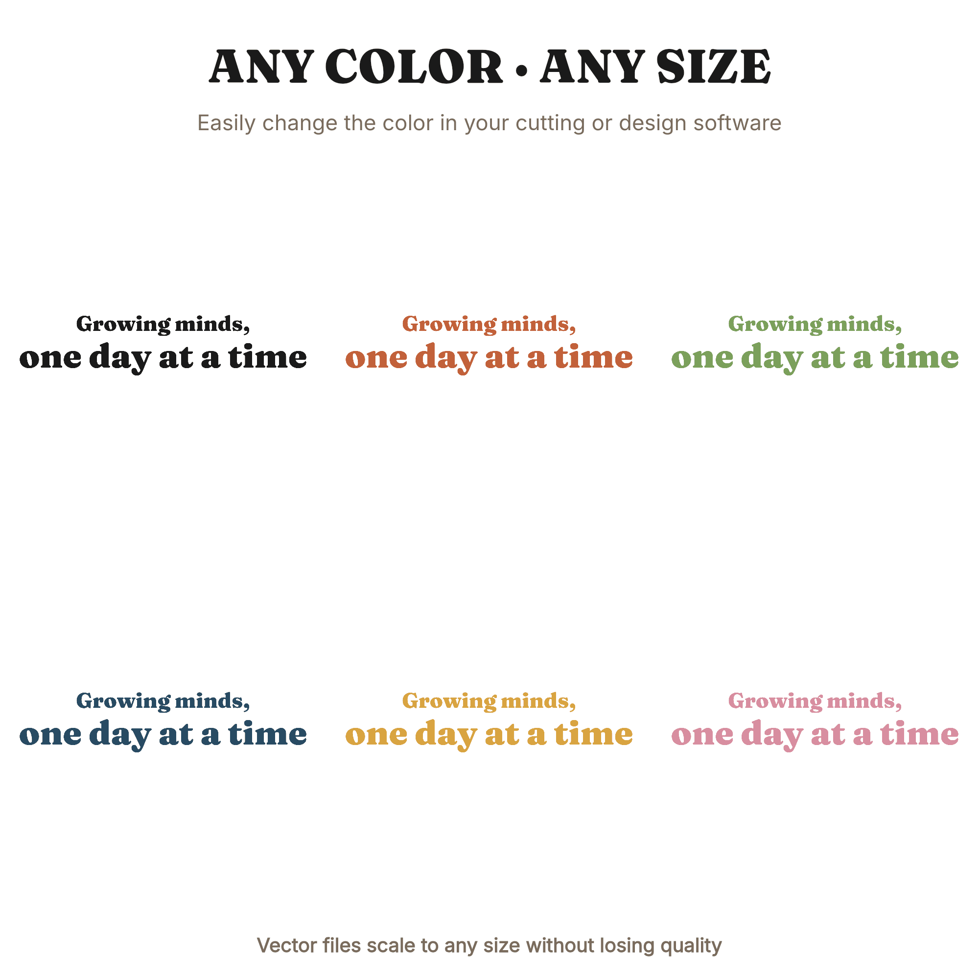 Teaching Grows Here Apple Line Art SVG PNG Teacher Appreciation Cut File Back to School, view 2
