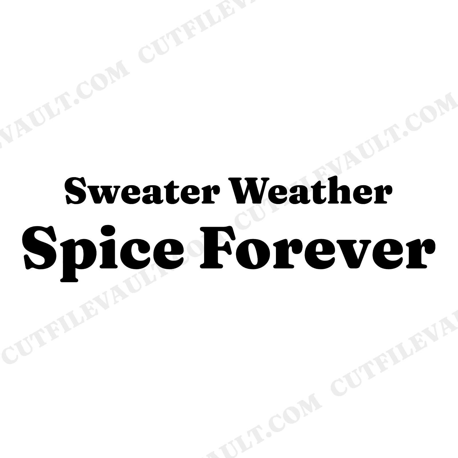 Sweater Weather Pumpkin Spice SVG PNG Fall Wreath Cut File Autumn Decor Cozy Season Sign