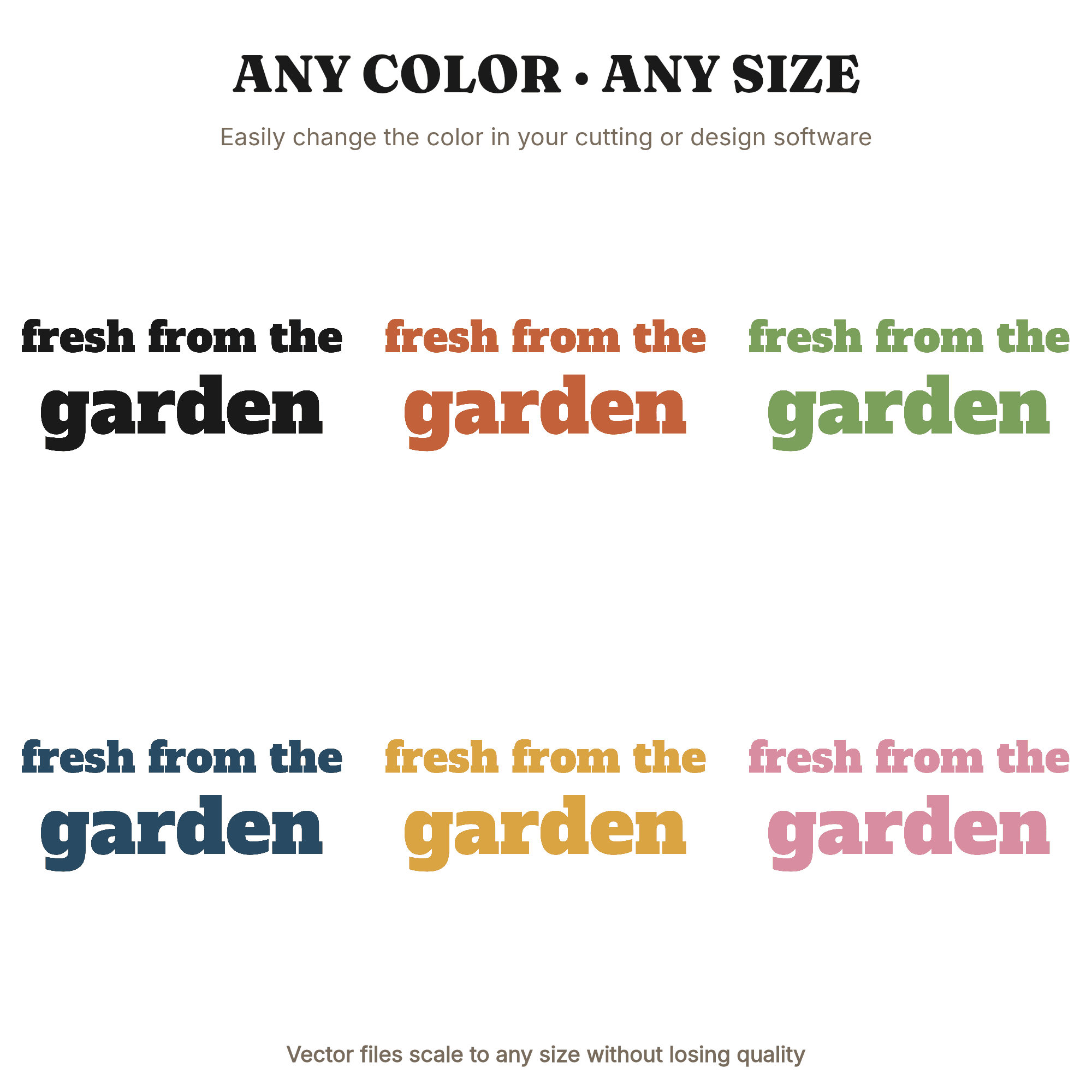 Fresh Picked Carrots Easter Kitchen Sign SVG PNG Retro Farmhouse Spring Garden Decor Cut File, view 2