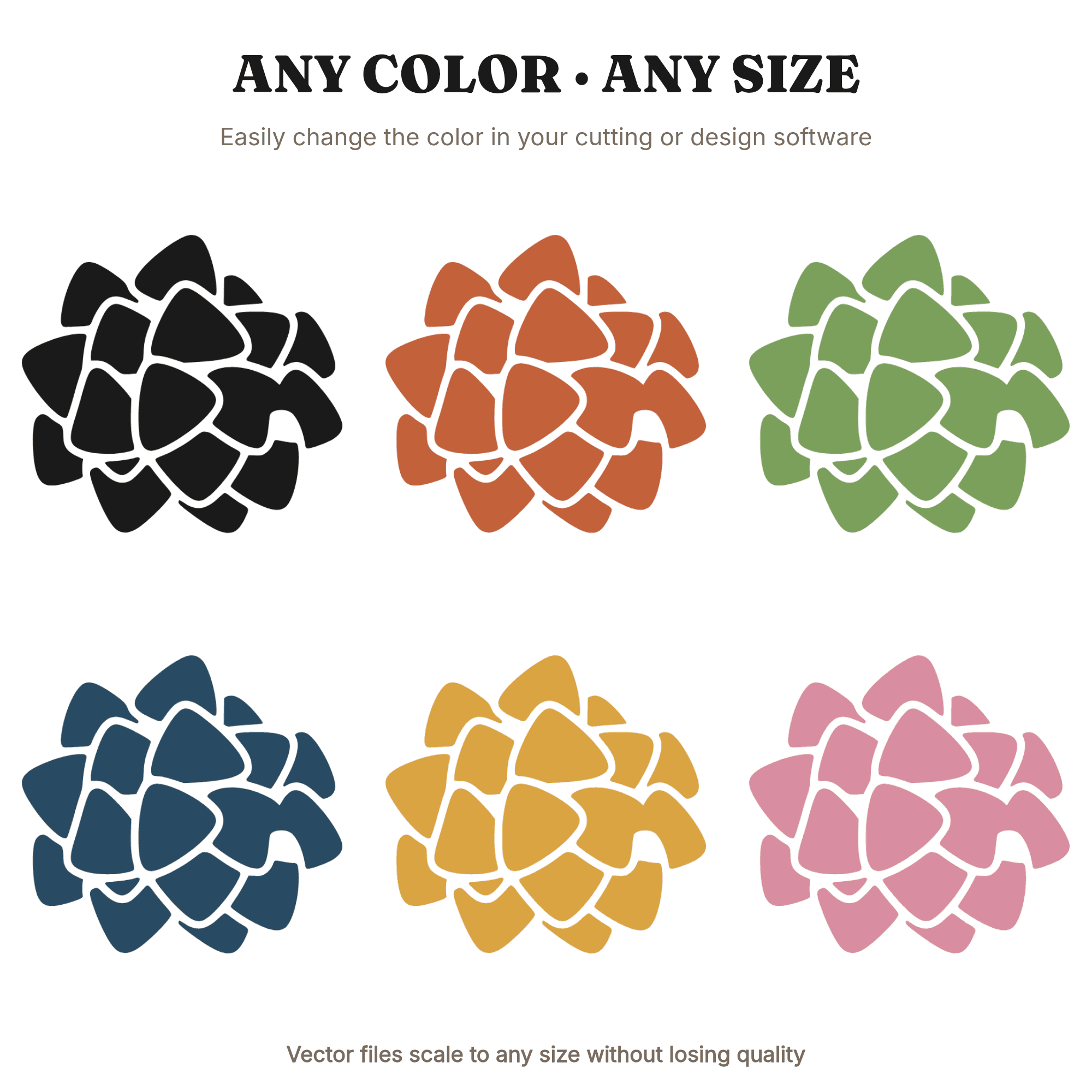 Whimsical Candy Corn Cluster SVG PNG Top View Halloween Decor Cut File for Cricut, view 2