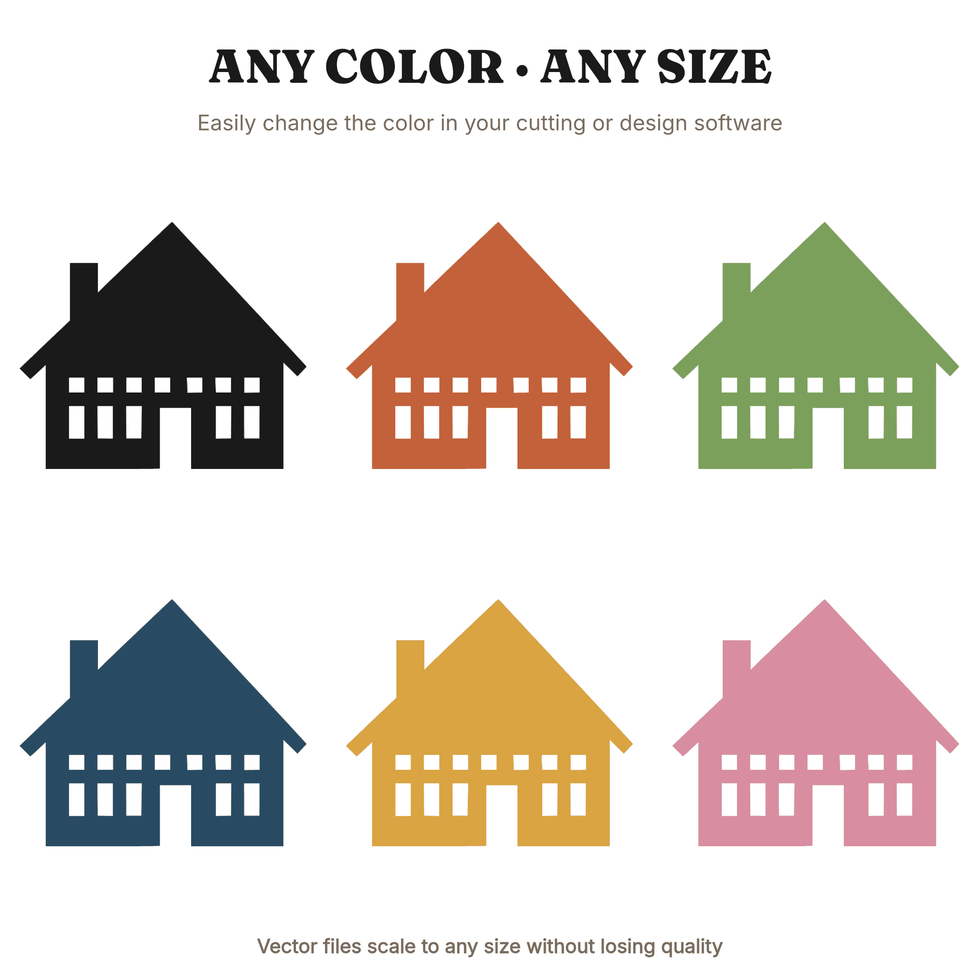 Gingerbread House SVG PNG Minimalist Christmas Silhouette Cut File Modern Farmhouse Holiday Decor, view 2