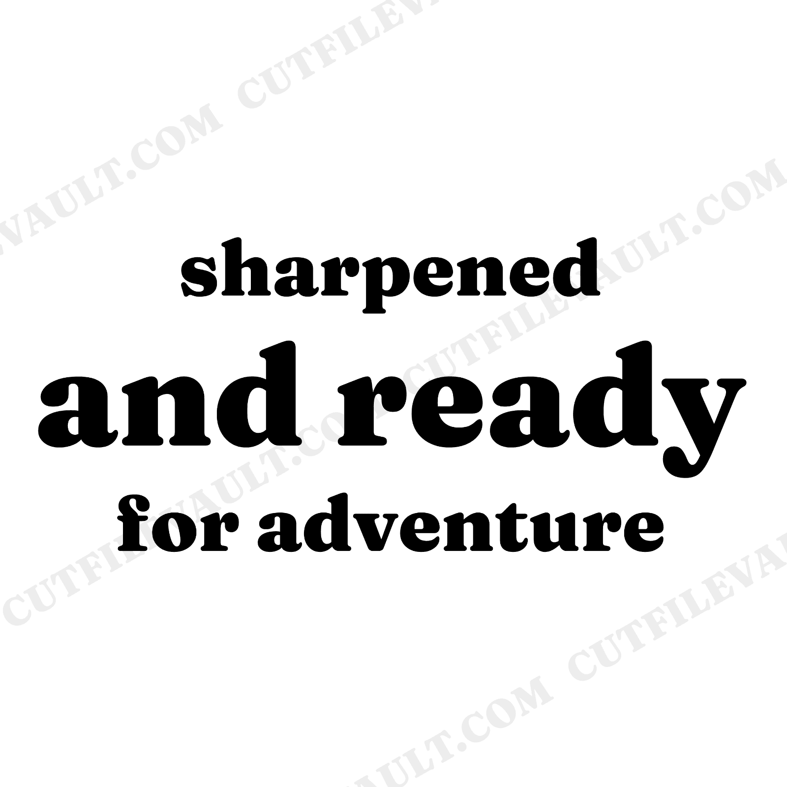 Sharpened and Ready Back to School SVG PNG, Hand Lettered Pencil Bundle Teacher Gift Cut File, view 1