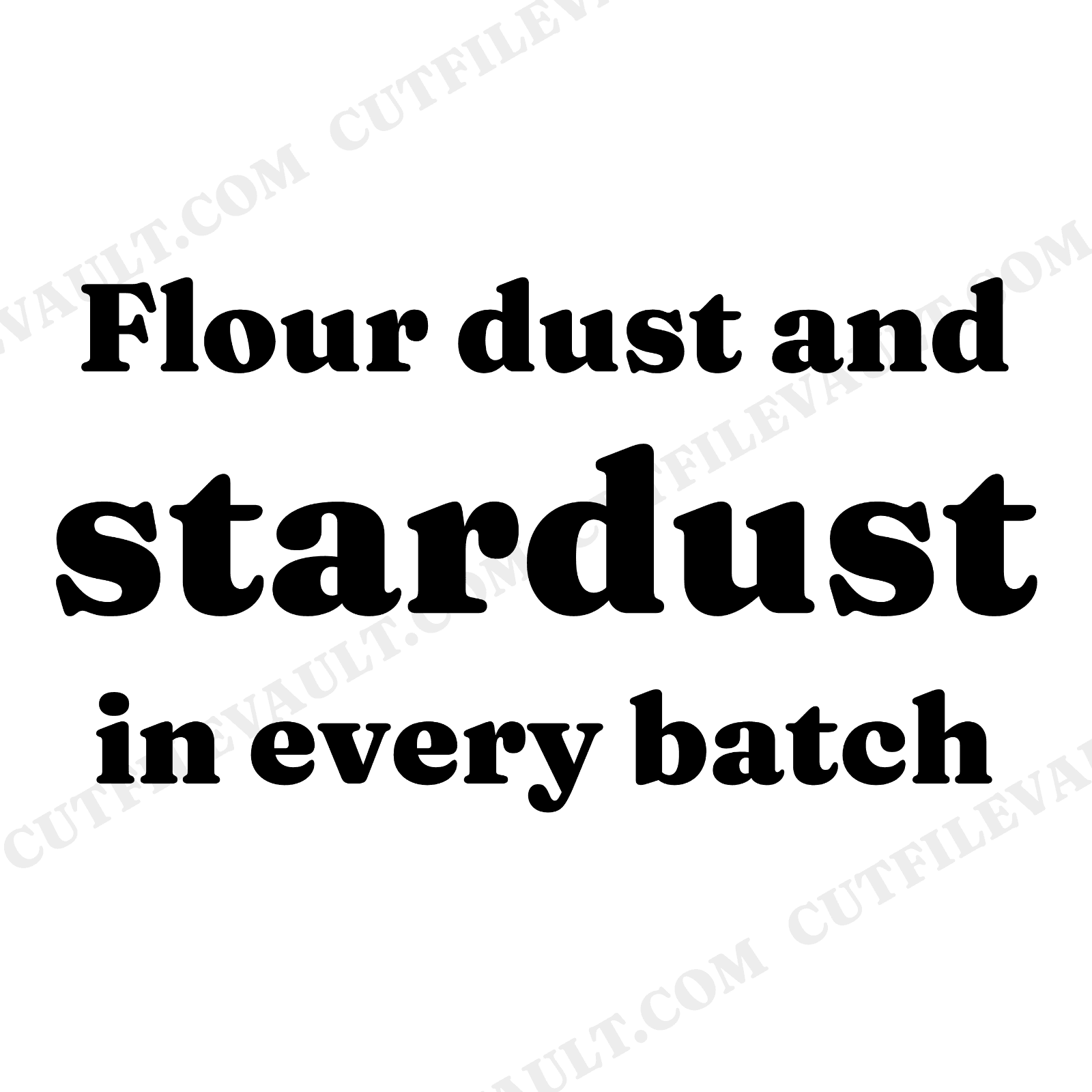 Bake Magic SVG PNG Celestial Baking Quote Kitchen Towel Shirt Design Vintage Whimsical Script, view 1