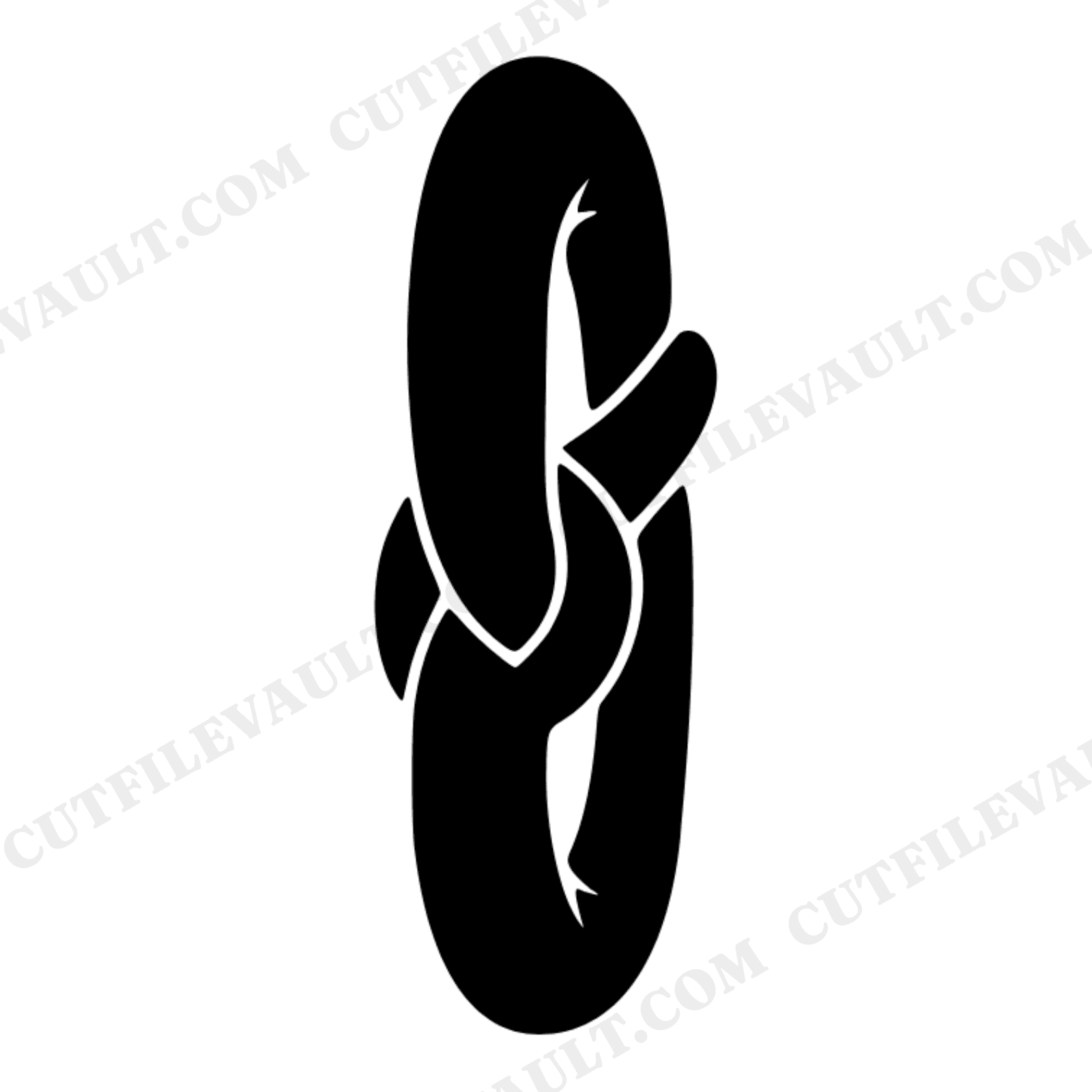 Bavarian Pretzel Oktoberfest SVG PNG Retro 70s Wave Silhouette Cut File Tumbler Vertical Design, view 1