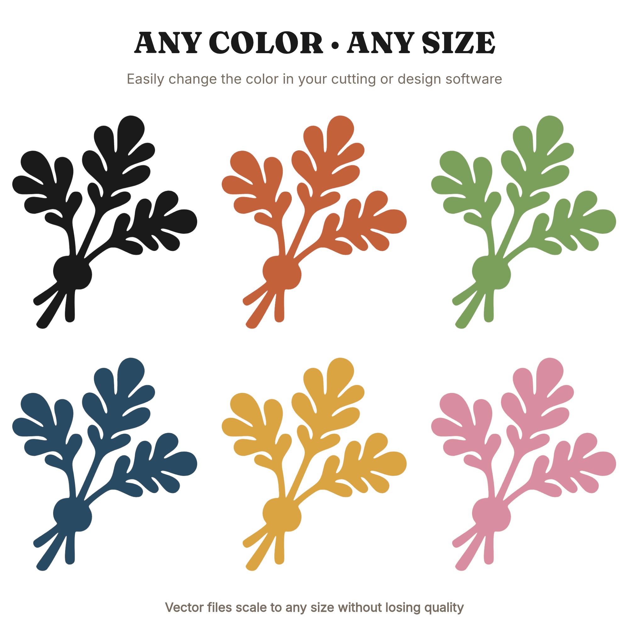 Christmas Rosemary Bundle SVG PNG Diagonal Botanical Silhouette Cut File for Holiday Crafts, view 2