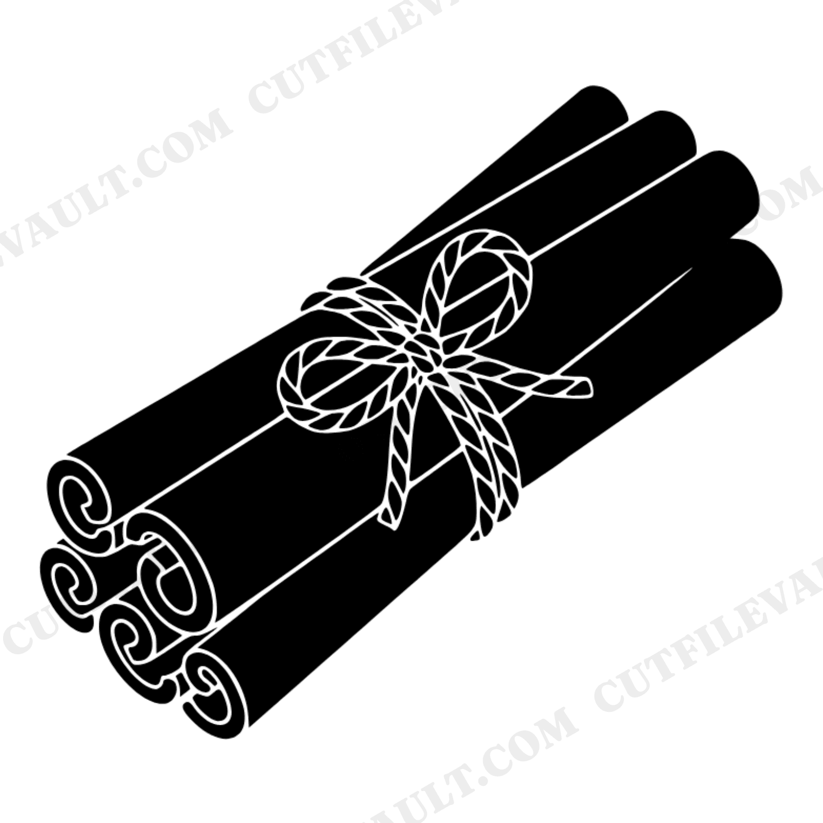 Cinnamon Sticks Bundle SVG PNG, Farmhouse Kitchen Decor Cut File, Fall Rustic Wall Art Design, view 1