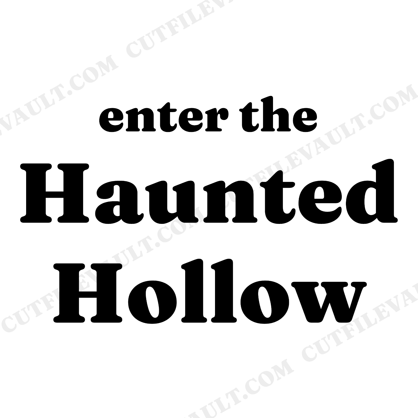Spooky Season Branch Lettering SVG PNG, Halloween Tree Typography Cut File for Cricut, view 1
