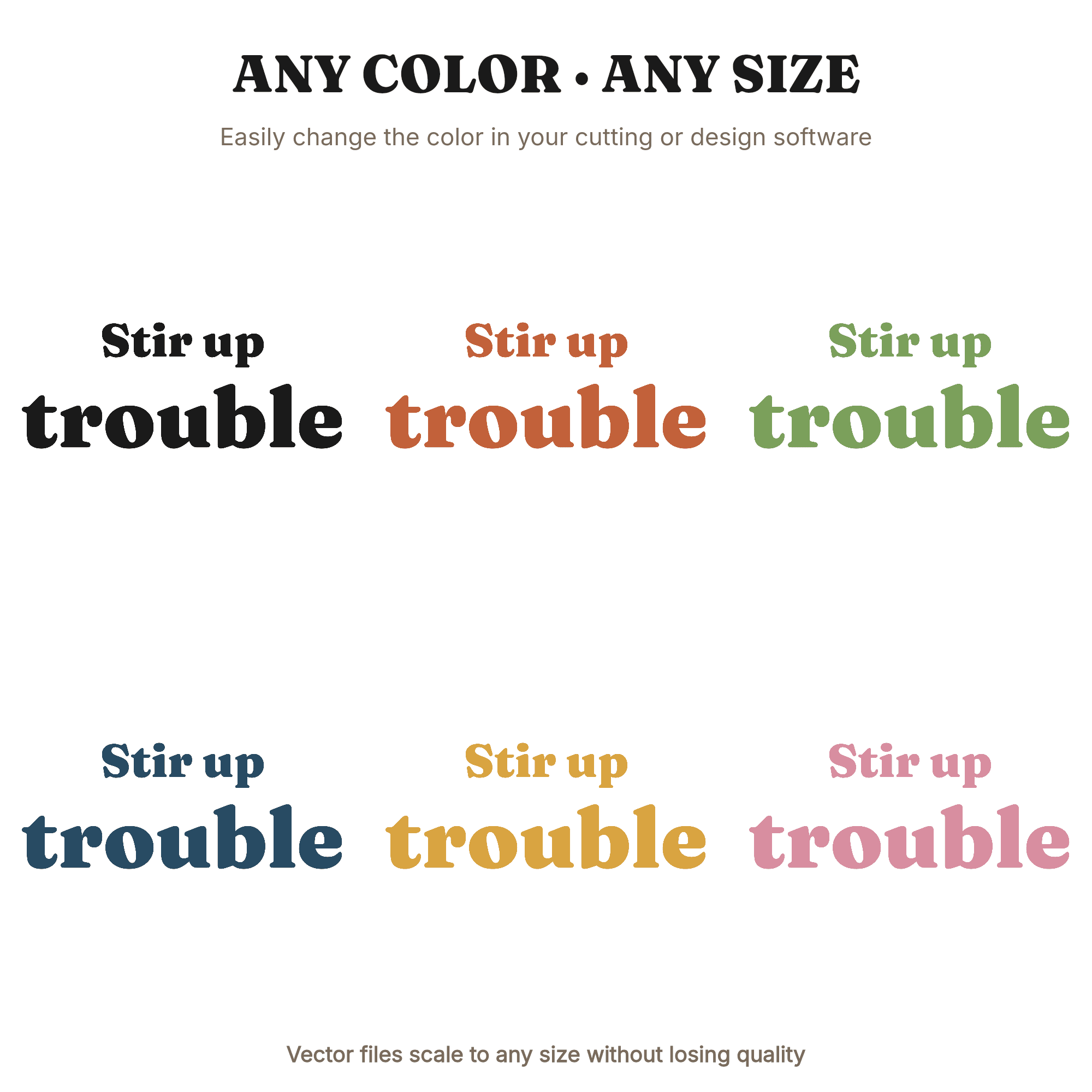 Stir Up Trouble Apothecary SVG PNG Halloween Potion Label Cut File for Cricut Vinyl Decal, view 2
