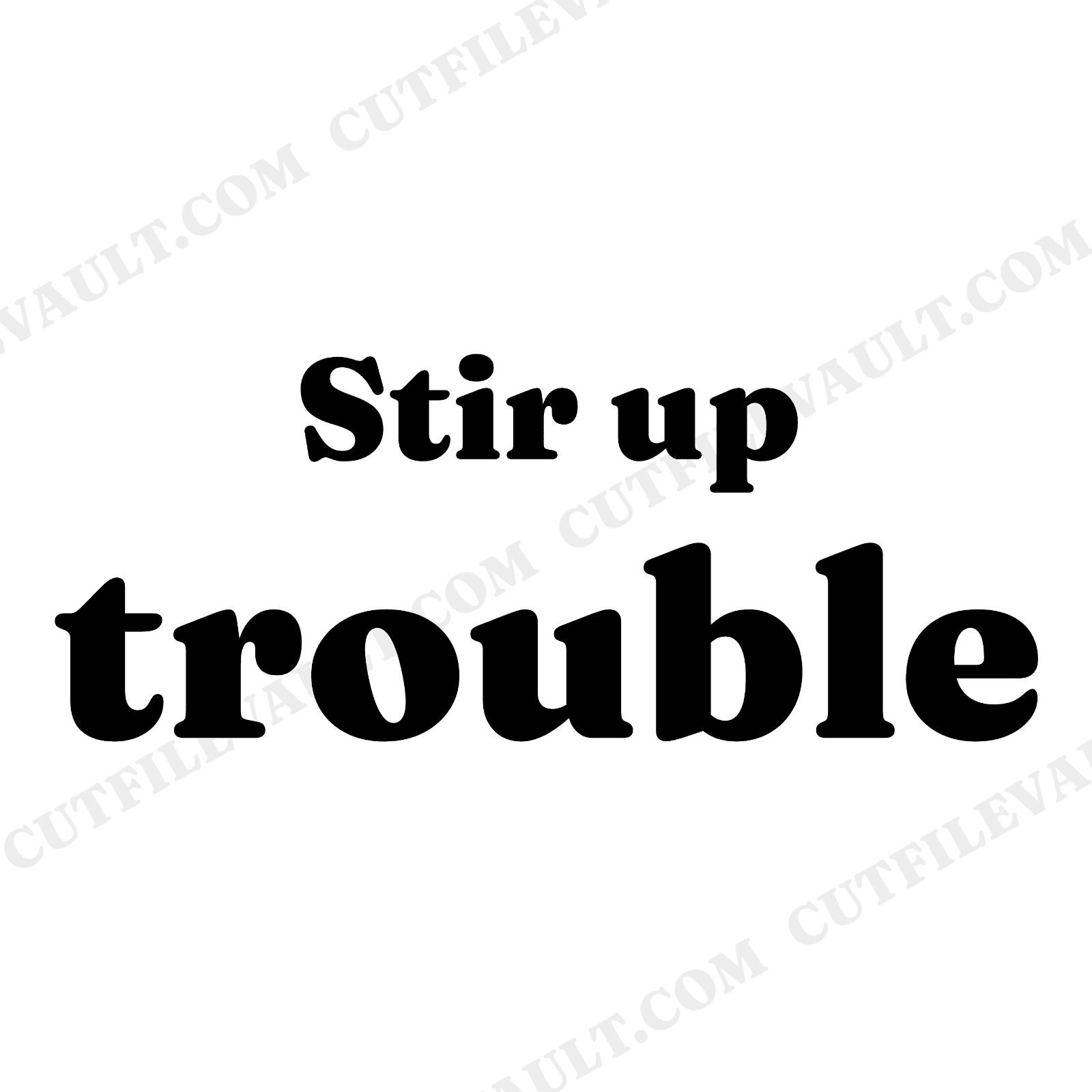 Stir Up Trouble Apothecary SVG PNG Halloween Potion Label Cut File for Cricut Vinyl Decal, view 1