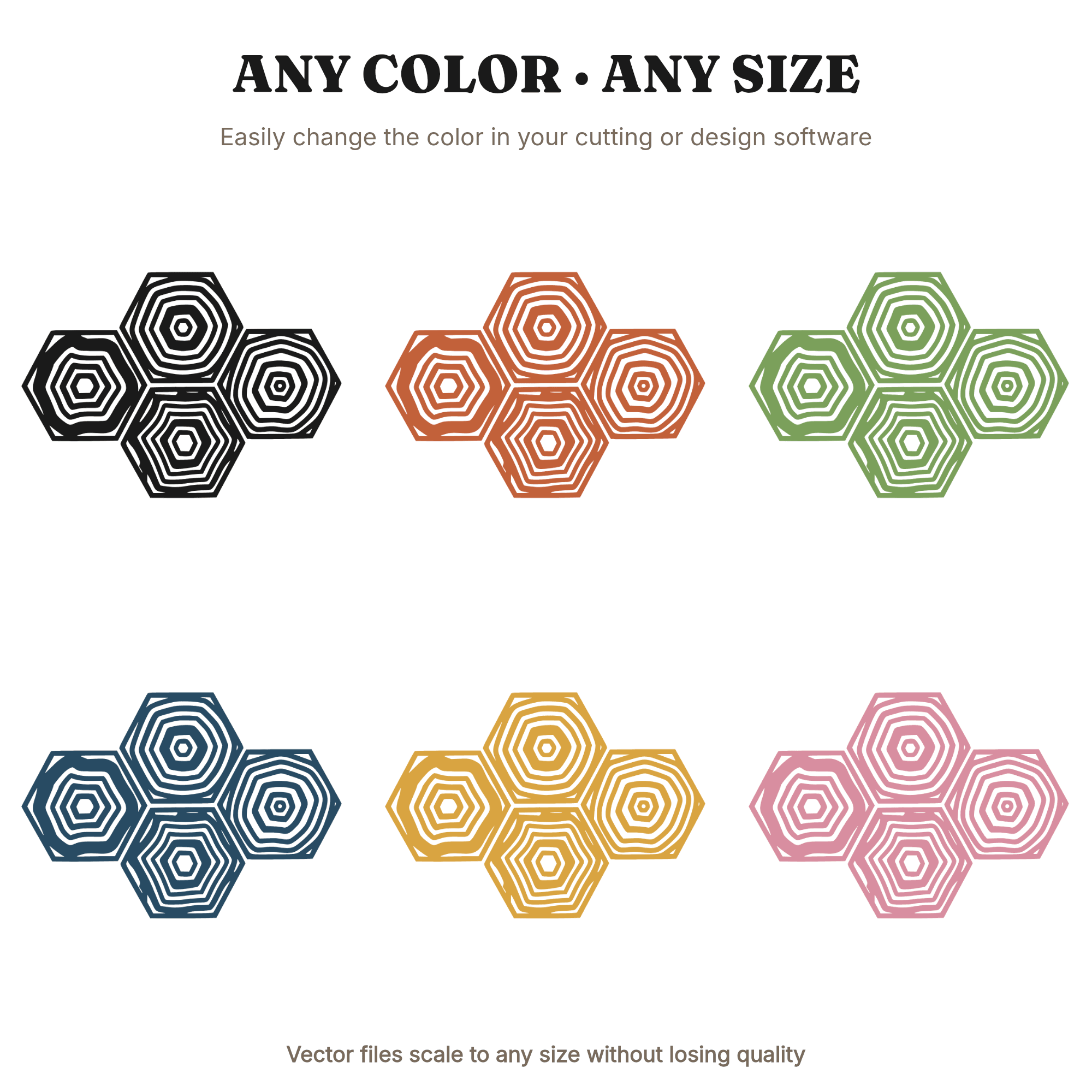 Honeycomb Geode SVG PNG, Boho Agate Wall Art, Celestial Farmhouse Thanksgiving Decor Cut File, view 2