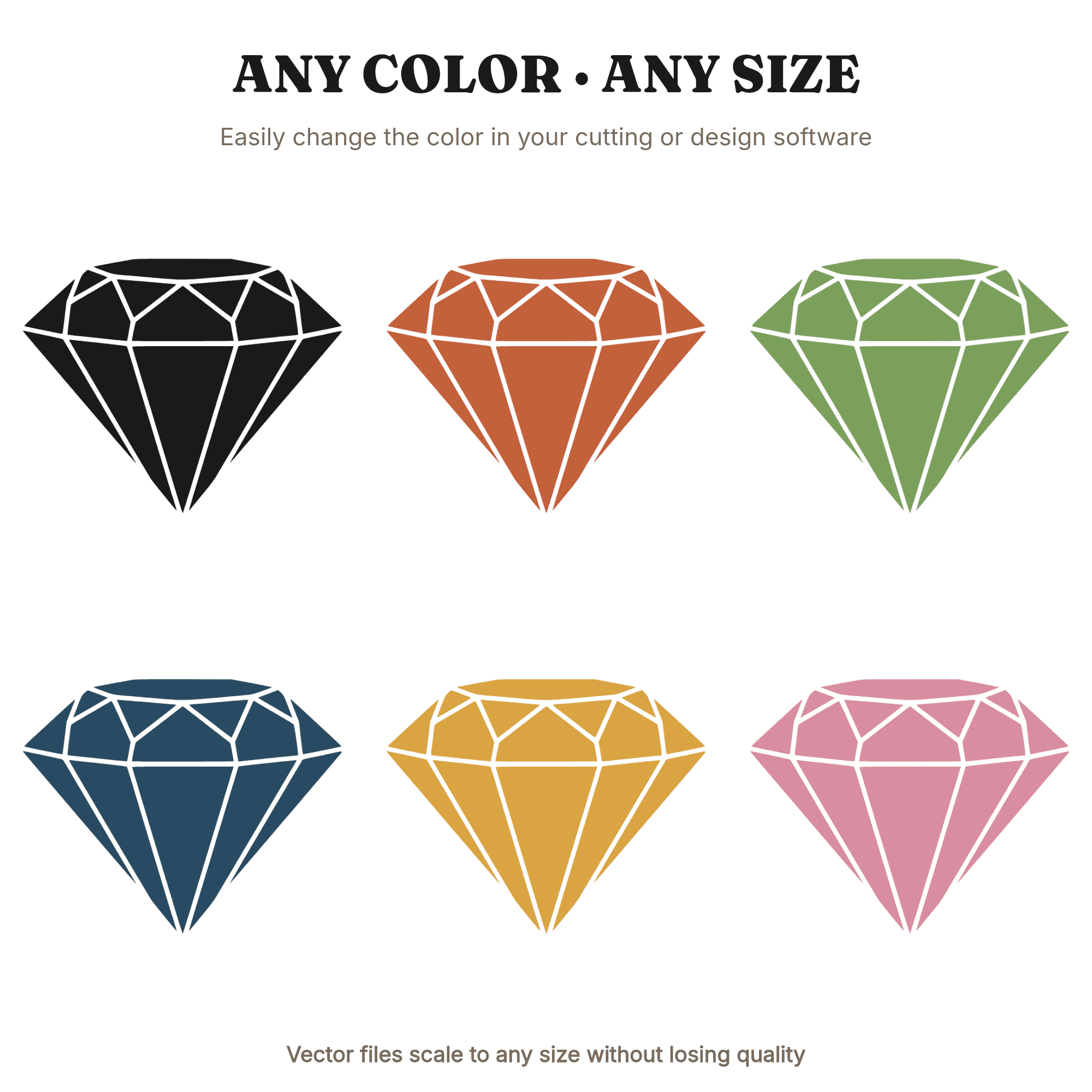 Retro 70s Diamond Heart SVG PNG, Geometric Valentine Wall Art, Tattoo Flash Style Cut File, view 2