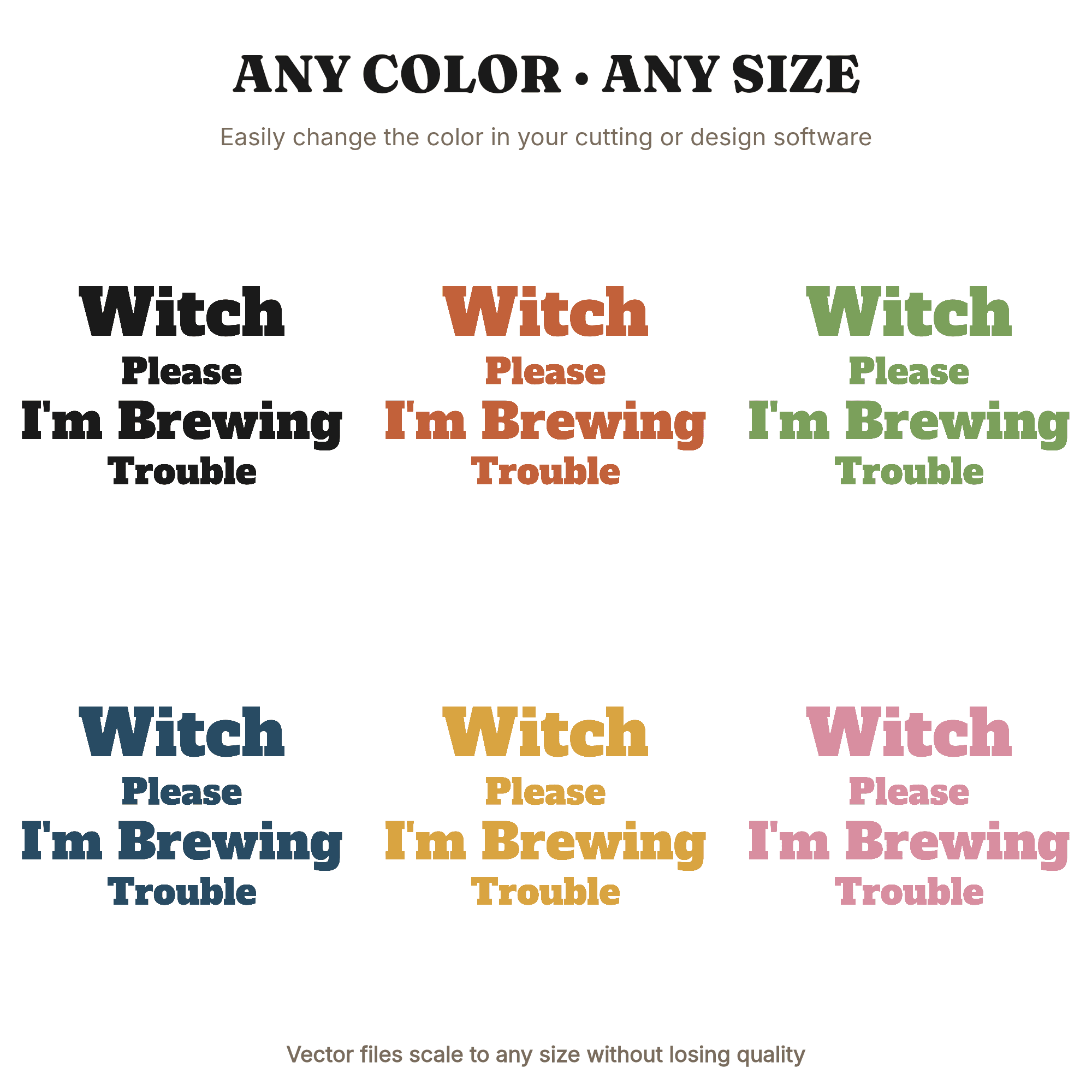 Witch Please SVG PNG Halloween Tote Bag Porch Sign Cut File Witchy Quote Cricut Silhouette, view 2