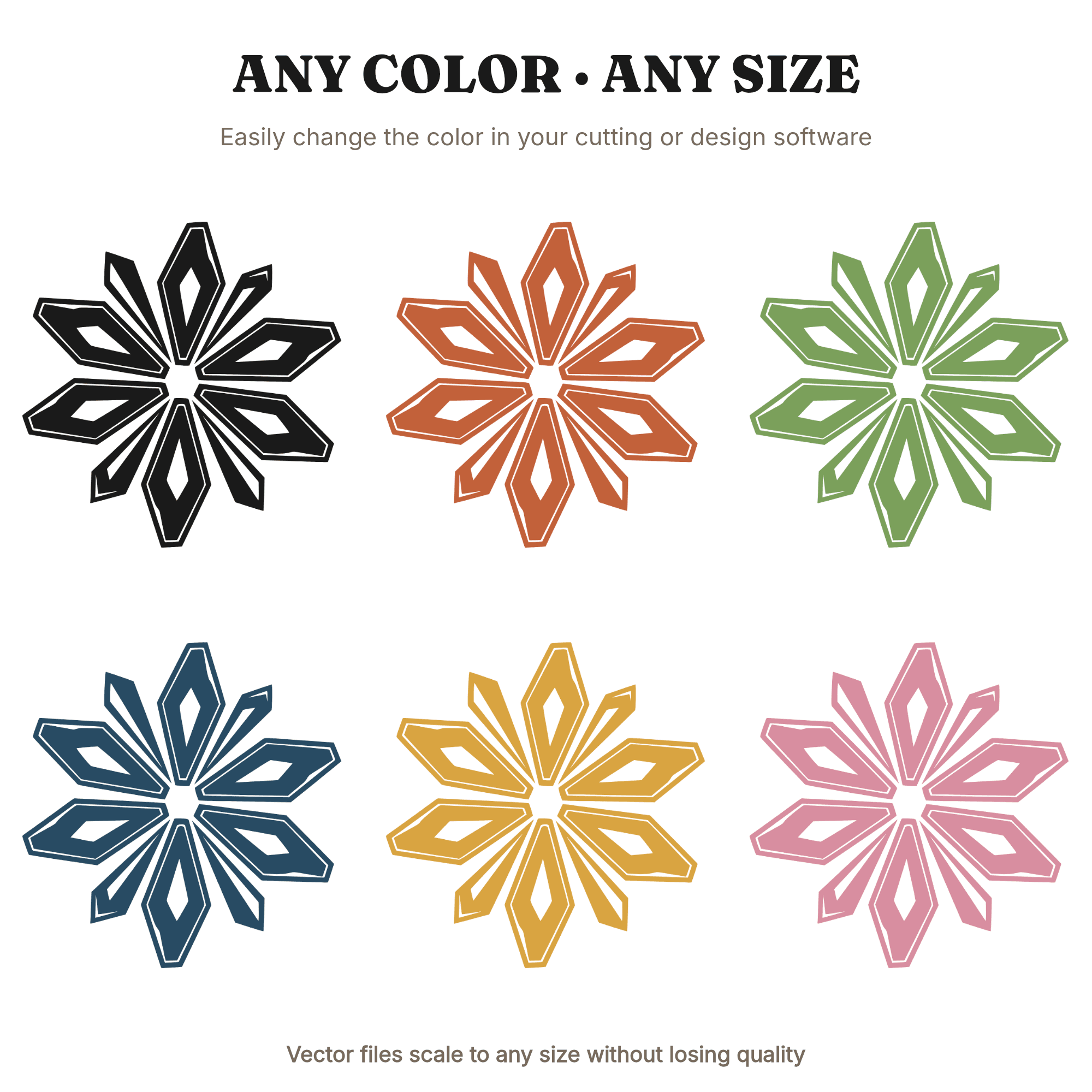 Geode Starburst New Year Medallion SVG PNG Art Deco Geometric Firework Cut File for Cricut, view 2