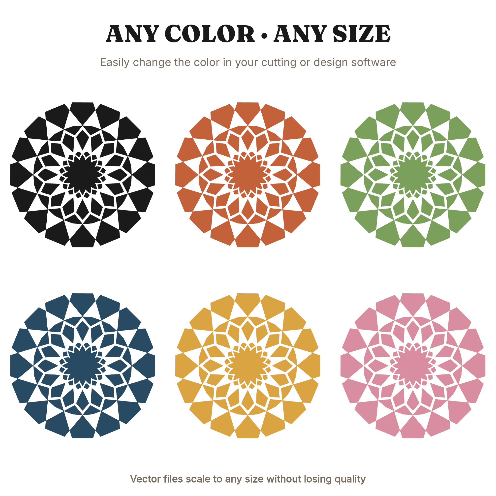 Art Deco Marigold SVG PNG, Dia de los Muertos Flower Cut File, Geometric Ofrenda Marigold Silhouette, view 2