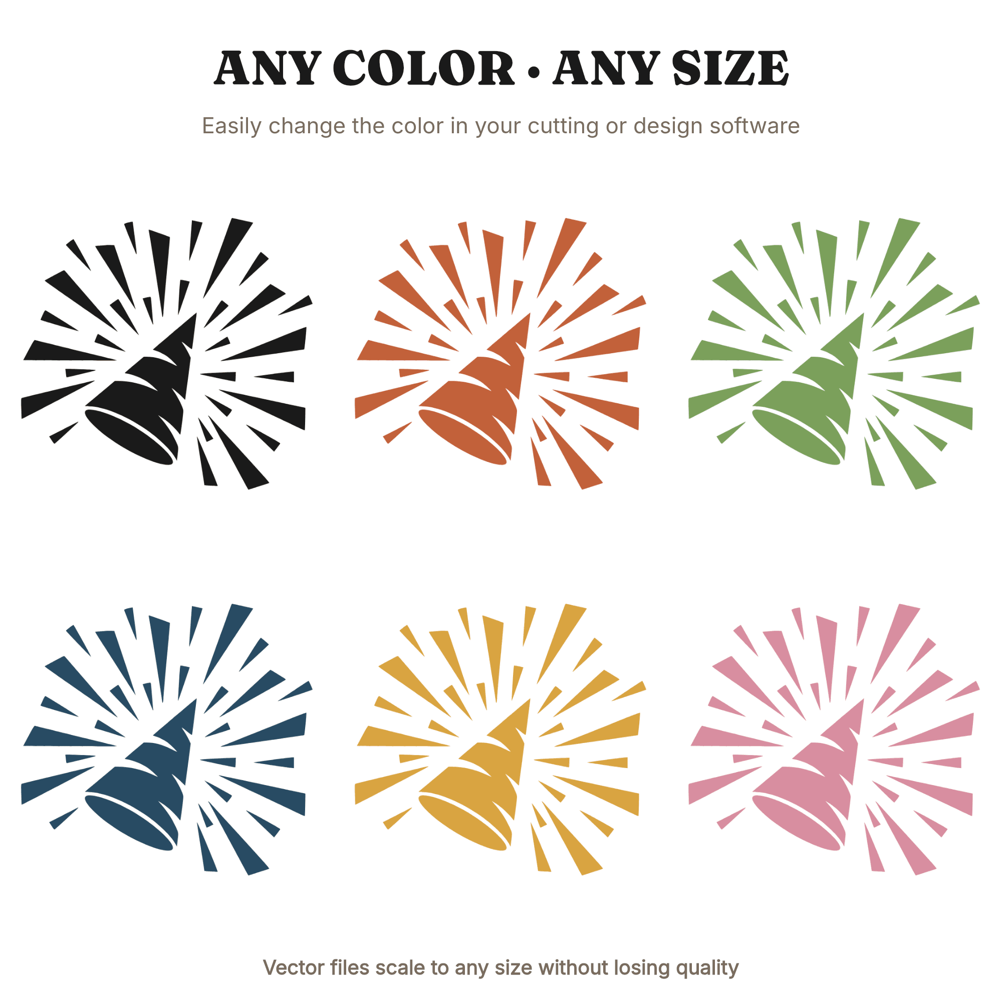 Mystical Party Hat SVG PNG, Celestial Confetti Burst Cut File, Kids Birthday New Year Banner, view 2