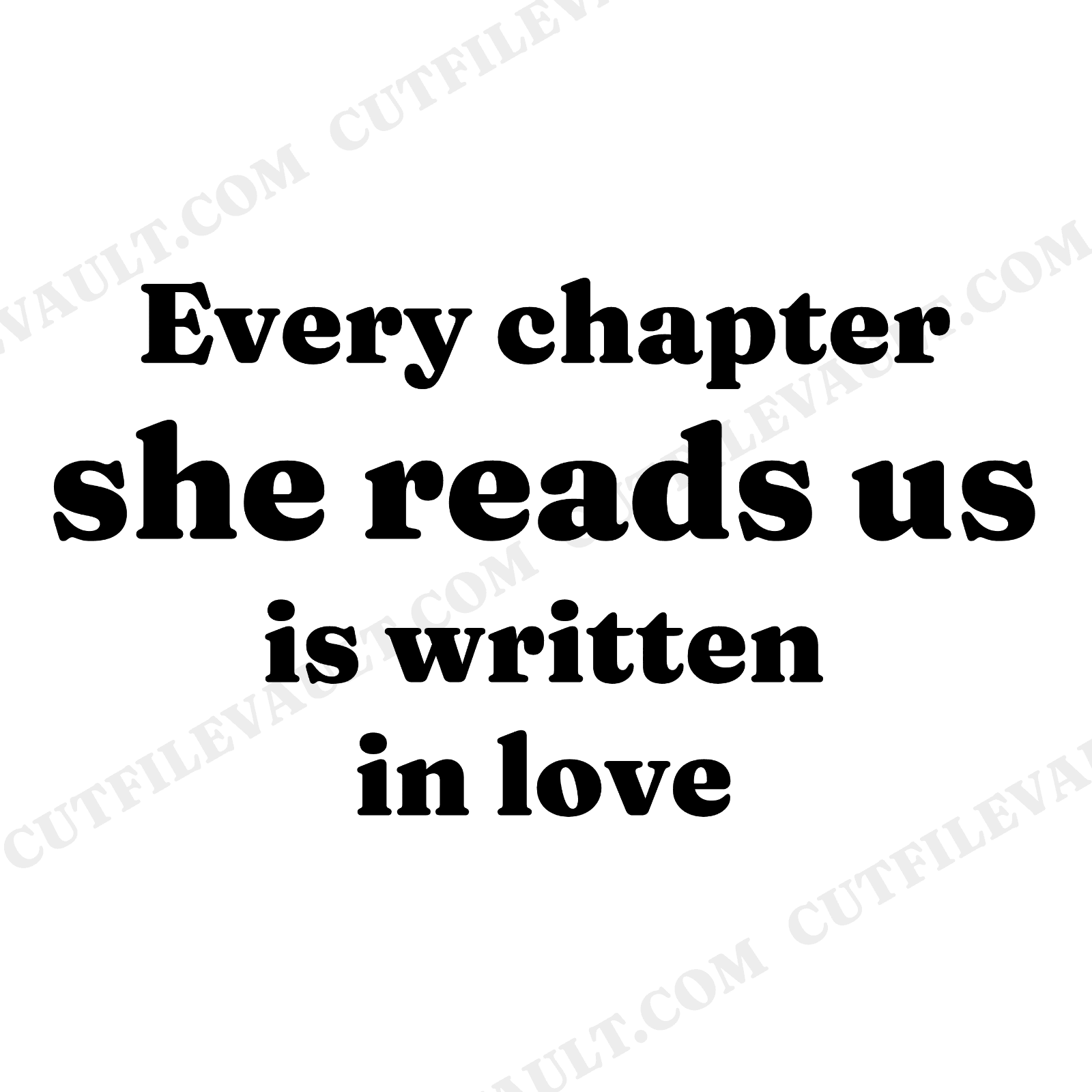 Book Mom Chapters of Love SVG PNG Mountain Reading Quote Boho Mother's Day Cut File, view 1