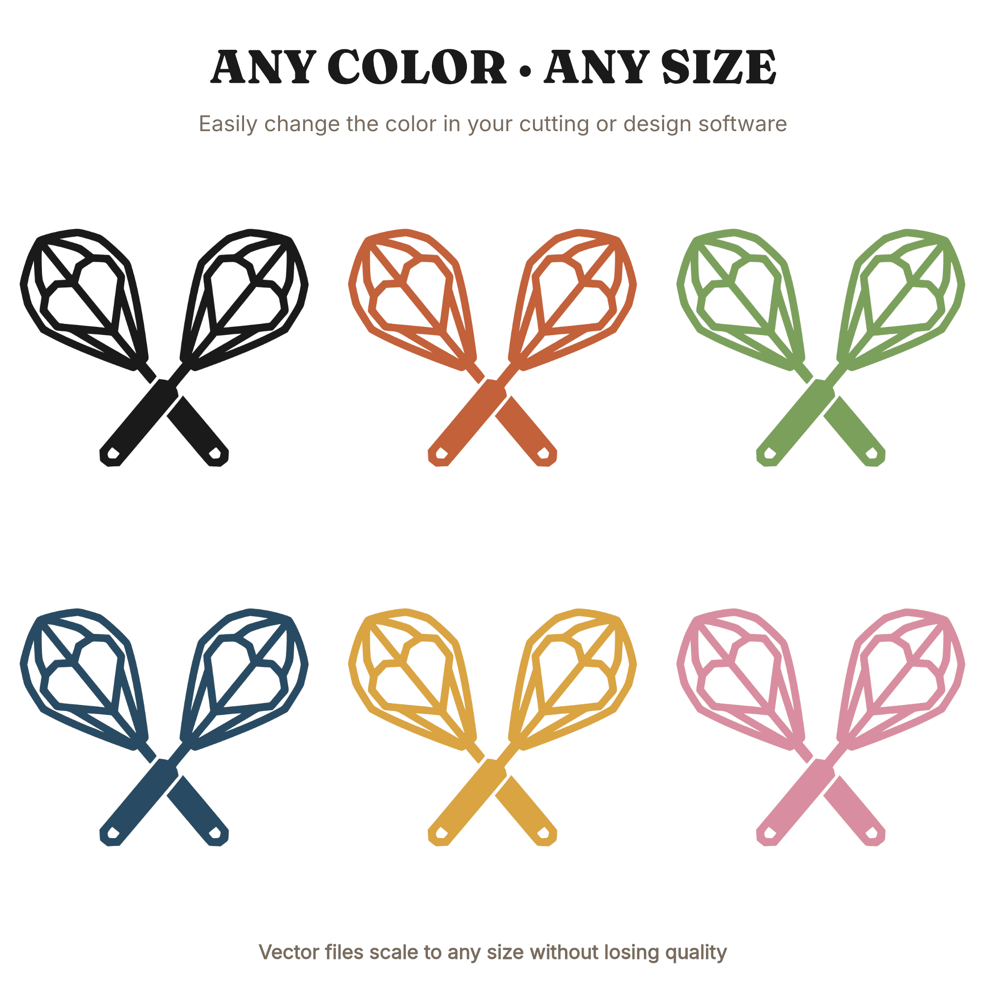 Crossed Whisks Heart SVG PNG Valentine Baking Kitchen Decor Cut File for Cricut, view 2