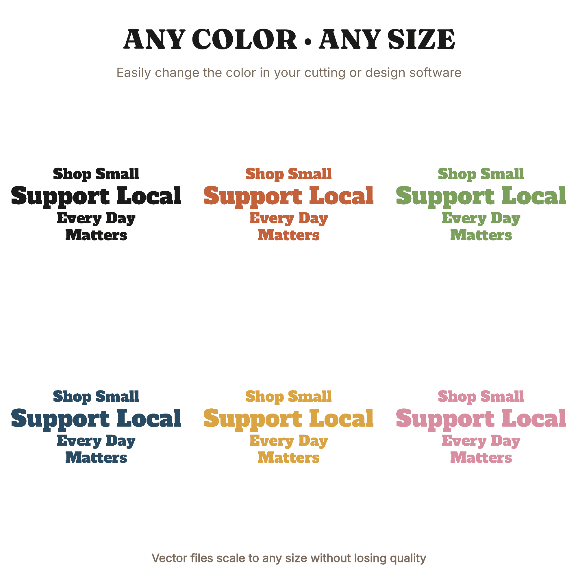Shop Small Support Local SVG PNG, Small Business Saturday Badge, Tattoo Flash Circle Design, view 2