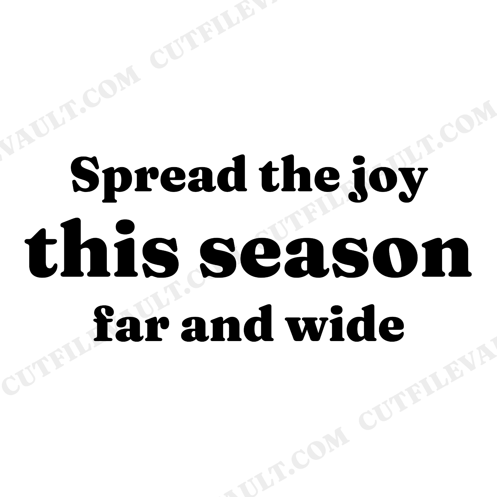 Joy to the World Spiral SVG PNG, Groovy Christmas Ornament Lettering Cut File for Cricut, view 1