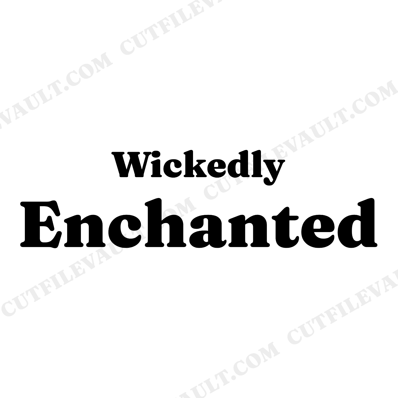 Halloween Monogram Flourish SVG PNG, Spooky Hand Lettered Ornamental Border Cut File, view 1