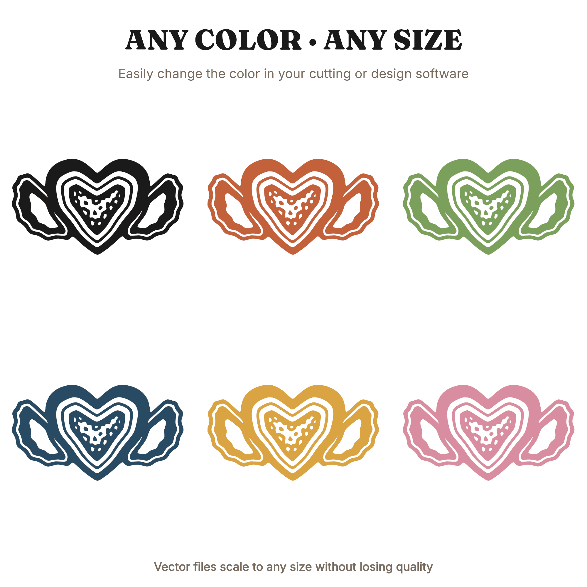 Heart Geode Crystal Cluster SVG PNG, Mystical Druzy Stone Silhouette Cut File for Cricut, view 2