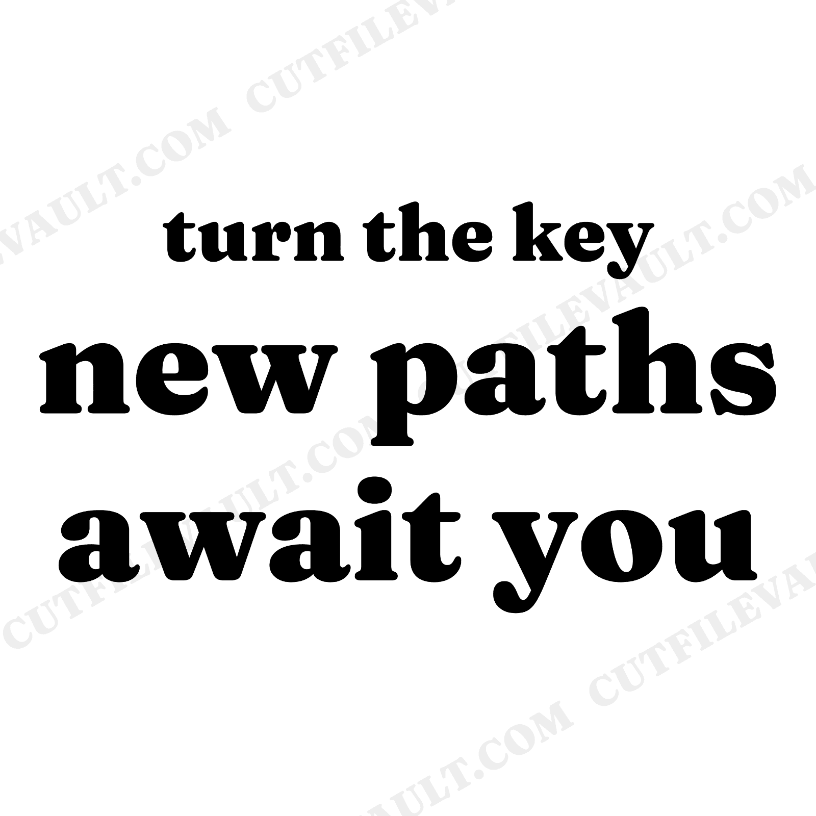 Graduation Key and Honeysuckle Vine SVG PNG, Cottagecore Skeleton Key Unlocking New Paths Cut File, view 1