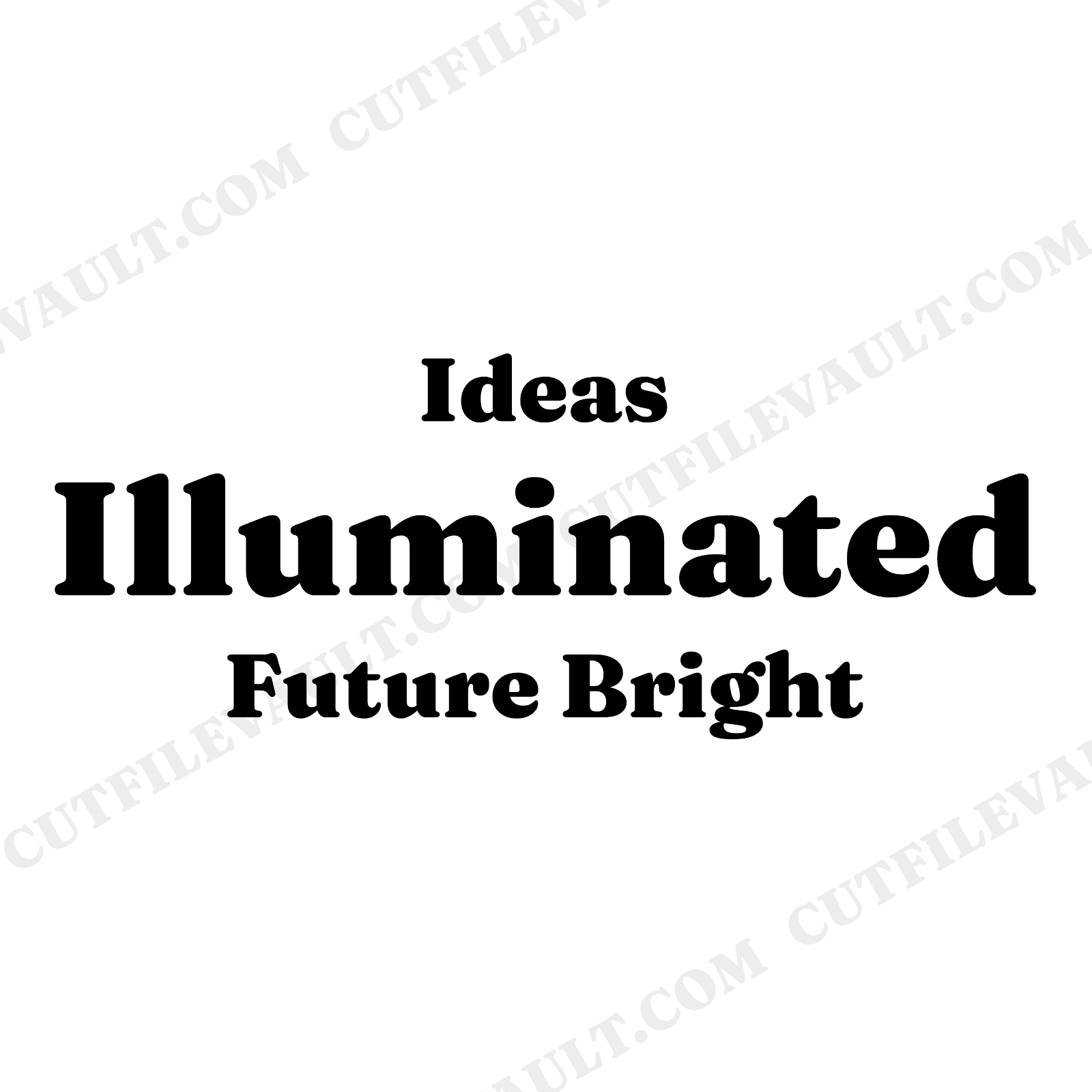 Graduation Lightbulb SVG PNG Bright Future Ahead Cut File for Grad Shirts and Dorm Decor, view 1