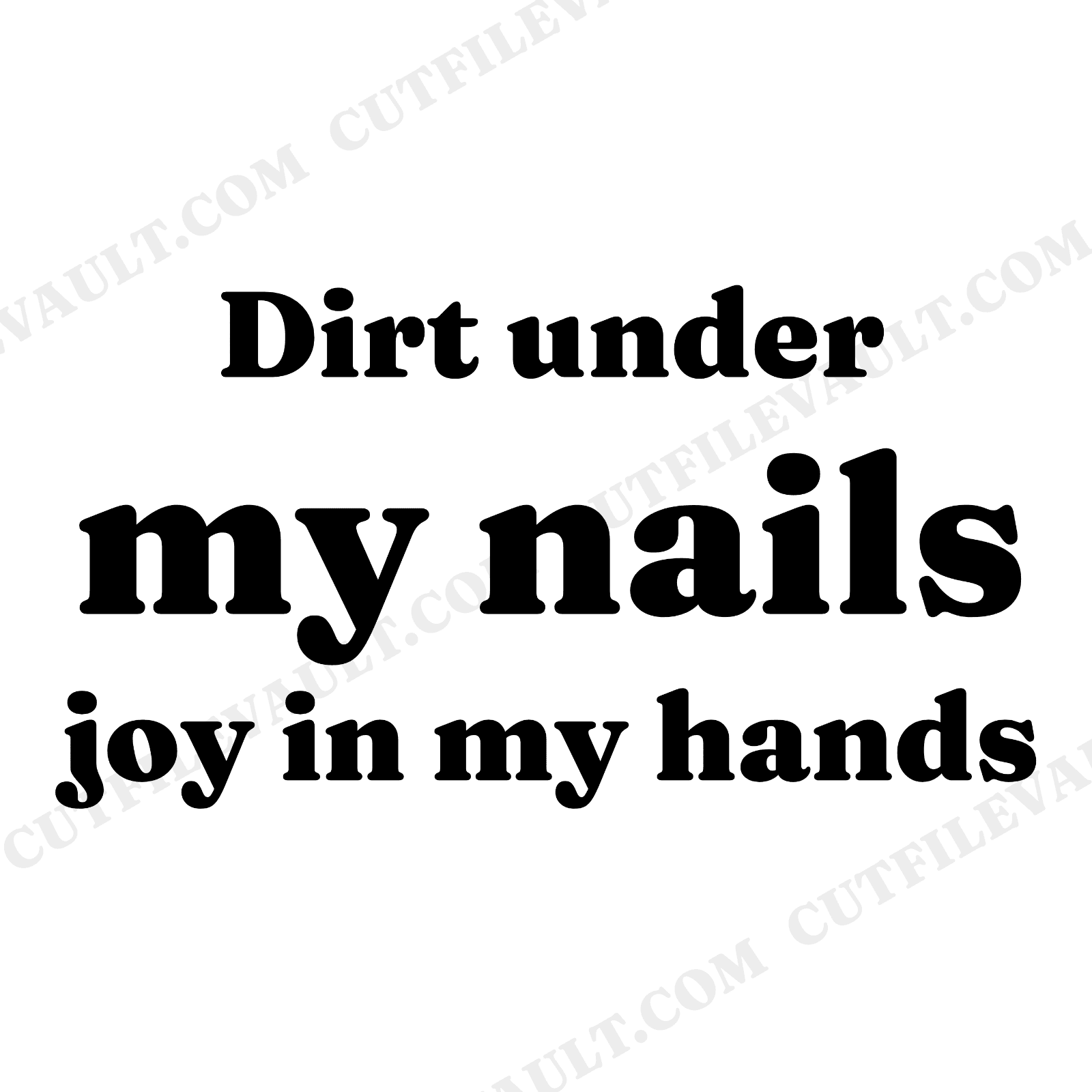 Dig In Plant Mom Gardening Gloves SVG PNG, Whimsical Hand Drawn Garden Cut File for Mother's Day, view 1