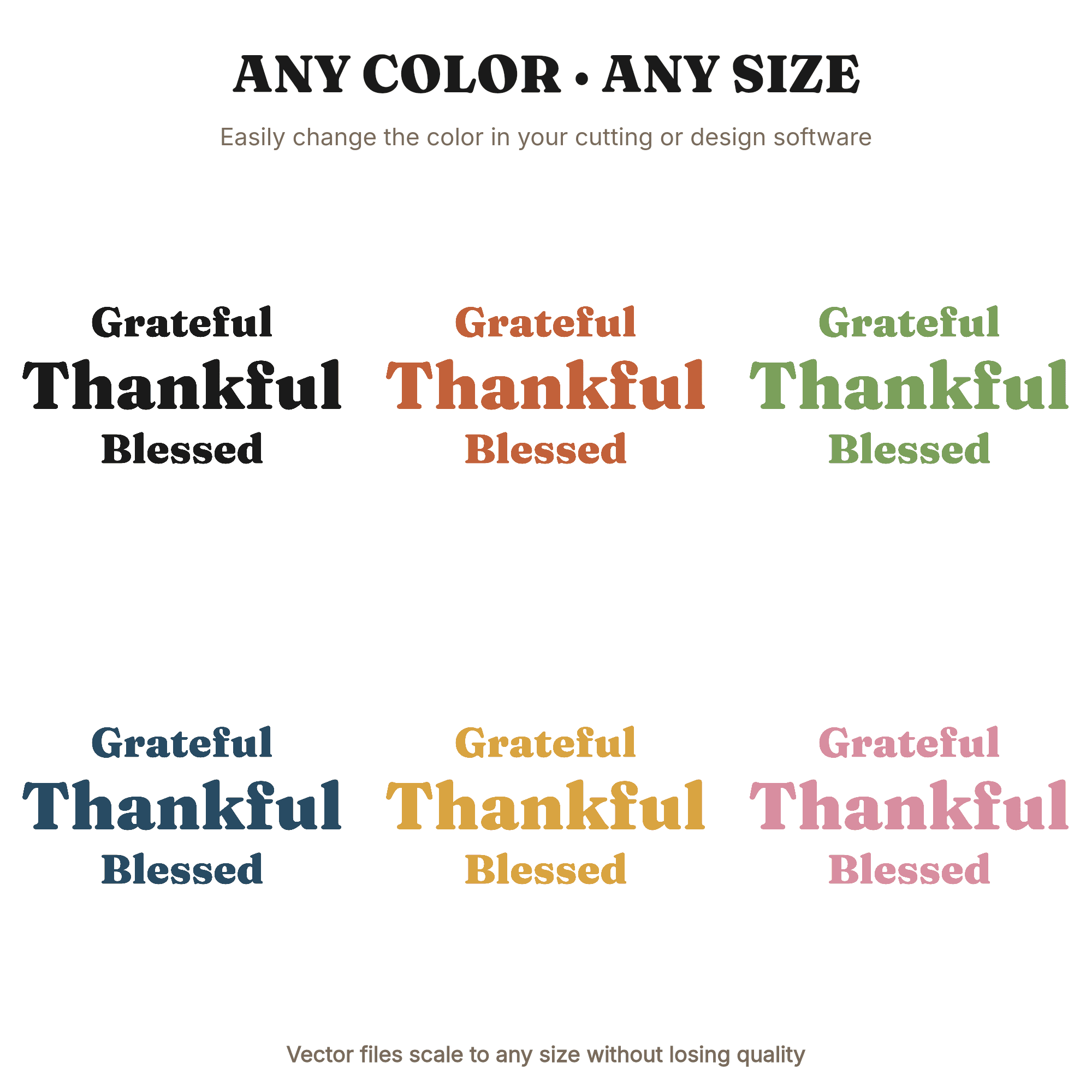 Grateful Thankful Blessed Horseshoe Arch SVG PNG Thanksgiving Sign Farmhouse Kitchen Decor, view 2