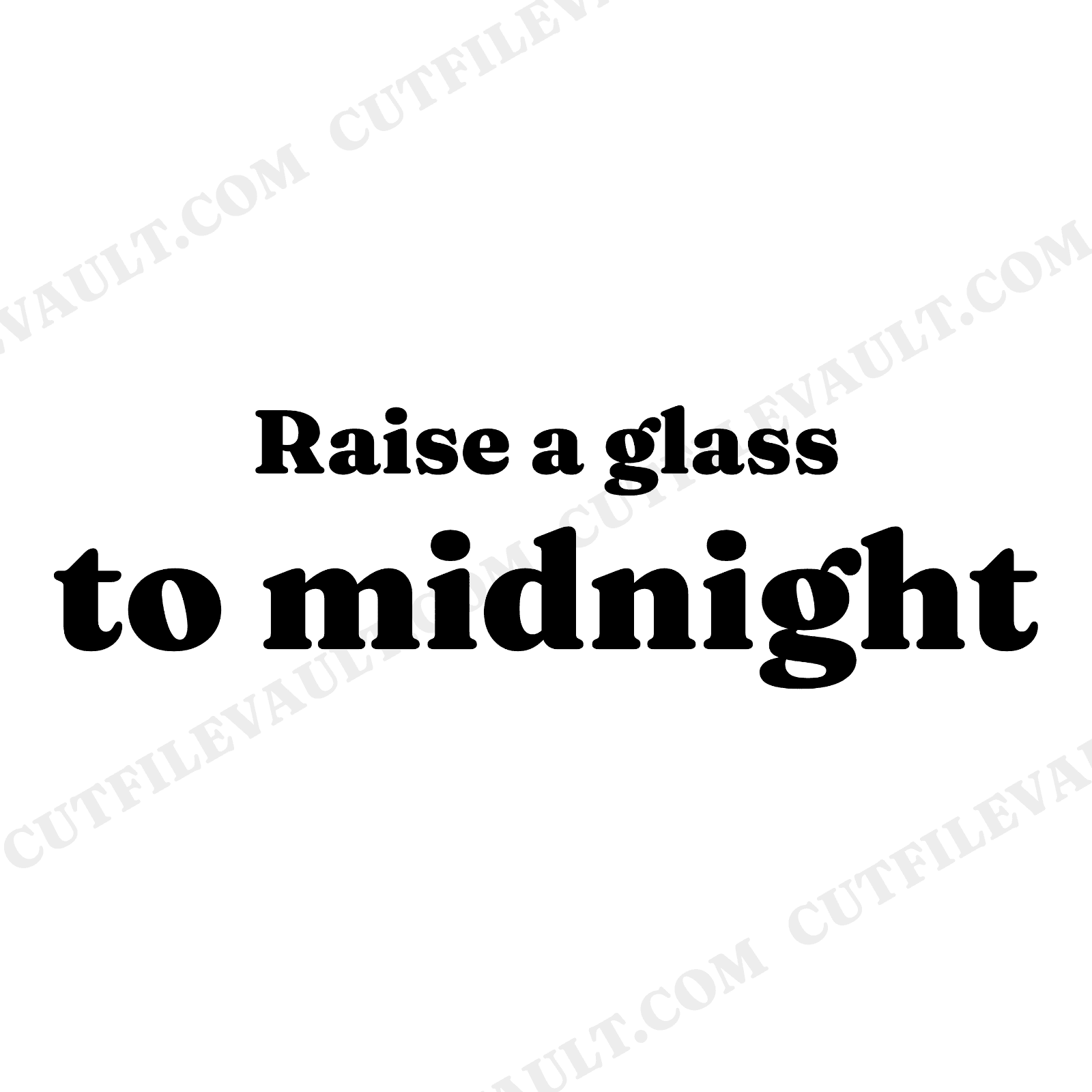 New Year's Eve Midnight Countdown SVG PNG, Champagne Bubbles Wax Seal Emblem, Party Celebration, view 1