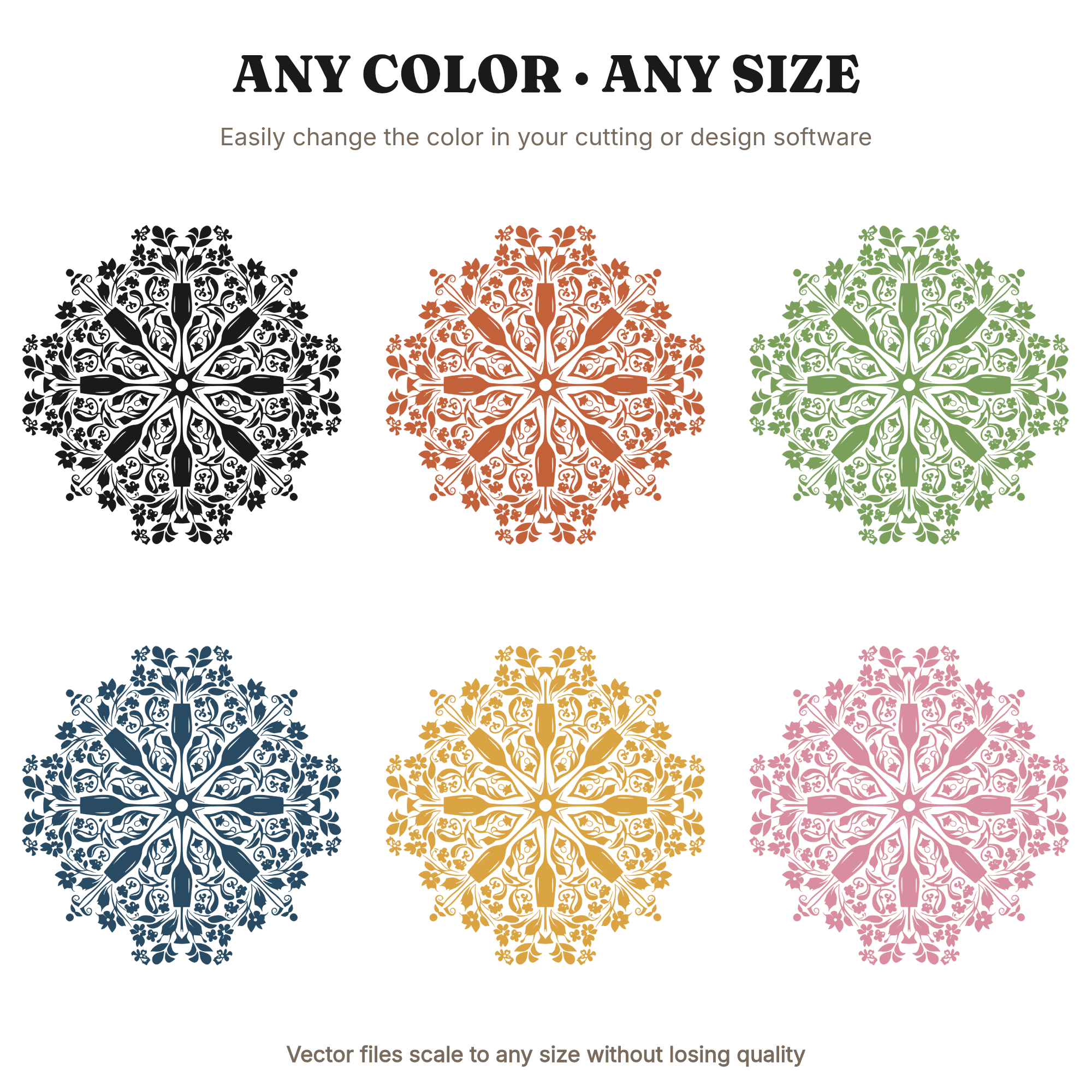 New Year Mandala Firework SVG with Champagne Flutes PNG, Cottagecore Wedding Celebration Cut File, view 2