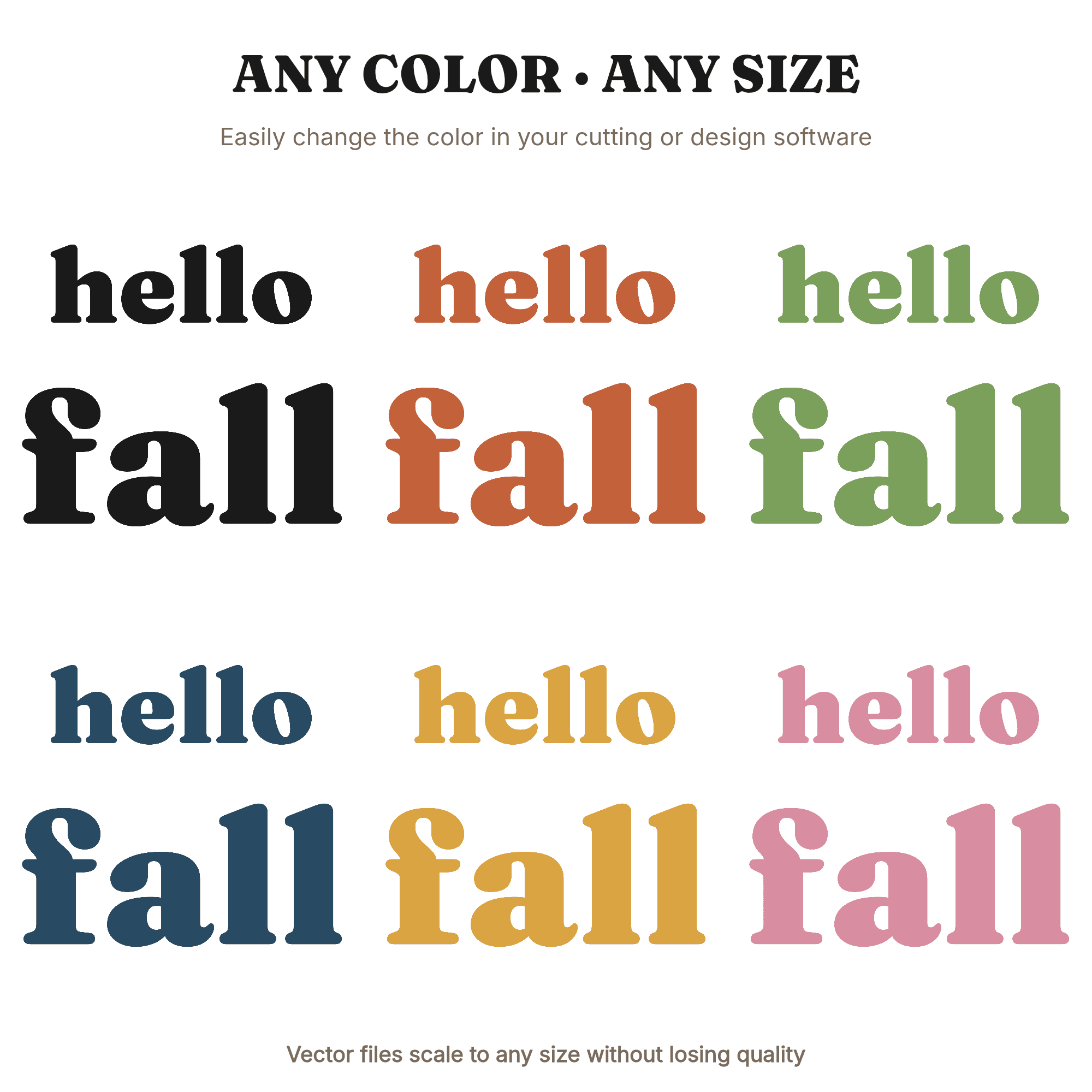 Hello Fall Hexagon SVG PNG, Geometric Stained Glass Autumn Harvest Sign, Boho Fall Cut File, view 2