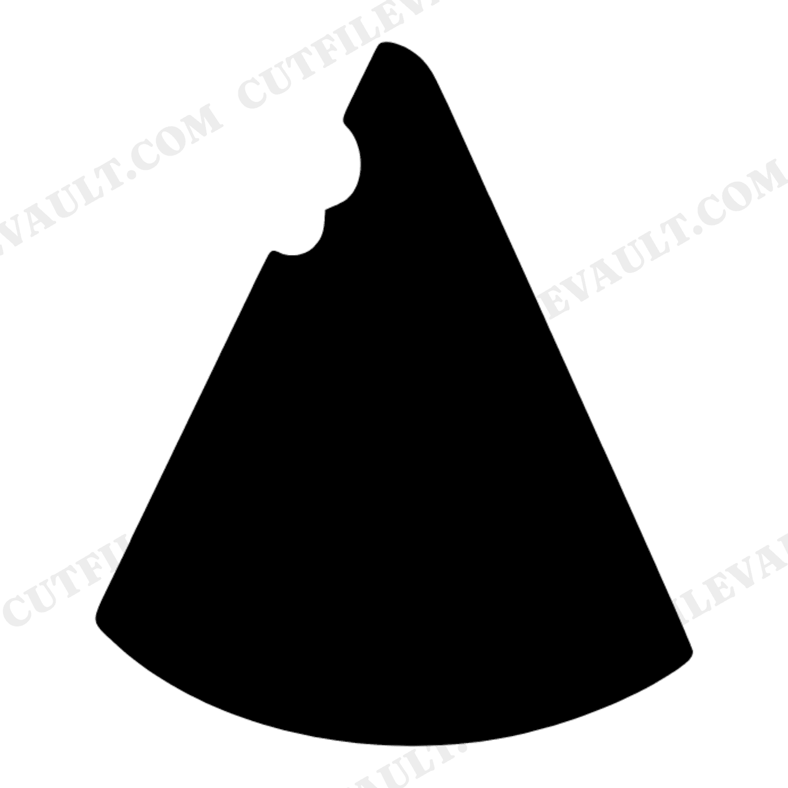 Bitten Watermelon Slice SVG PNG, Farmhouse Summer Silhouette, National Watermelon Day Cut File, view 1