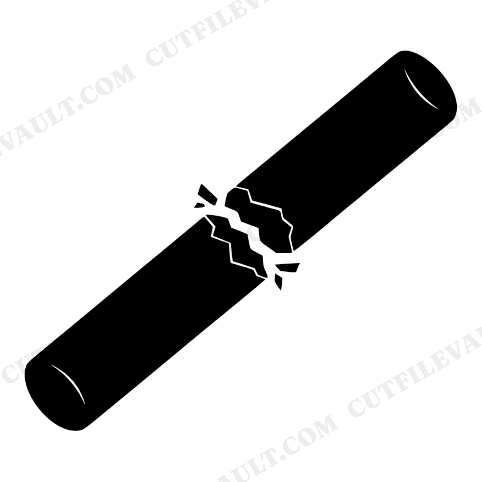 Broken Chalk SVG PNG, Diagonal Jagged Edge Back to School Teacher Appreciation Boho Classroom Decor, view 1