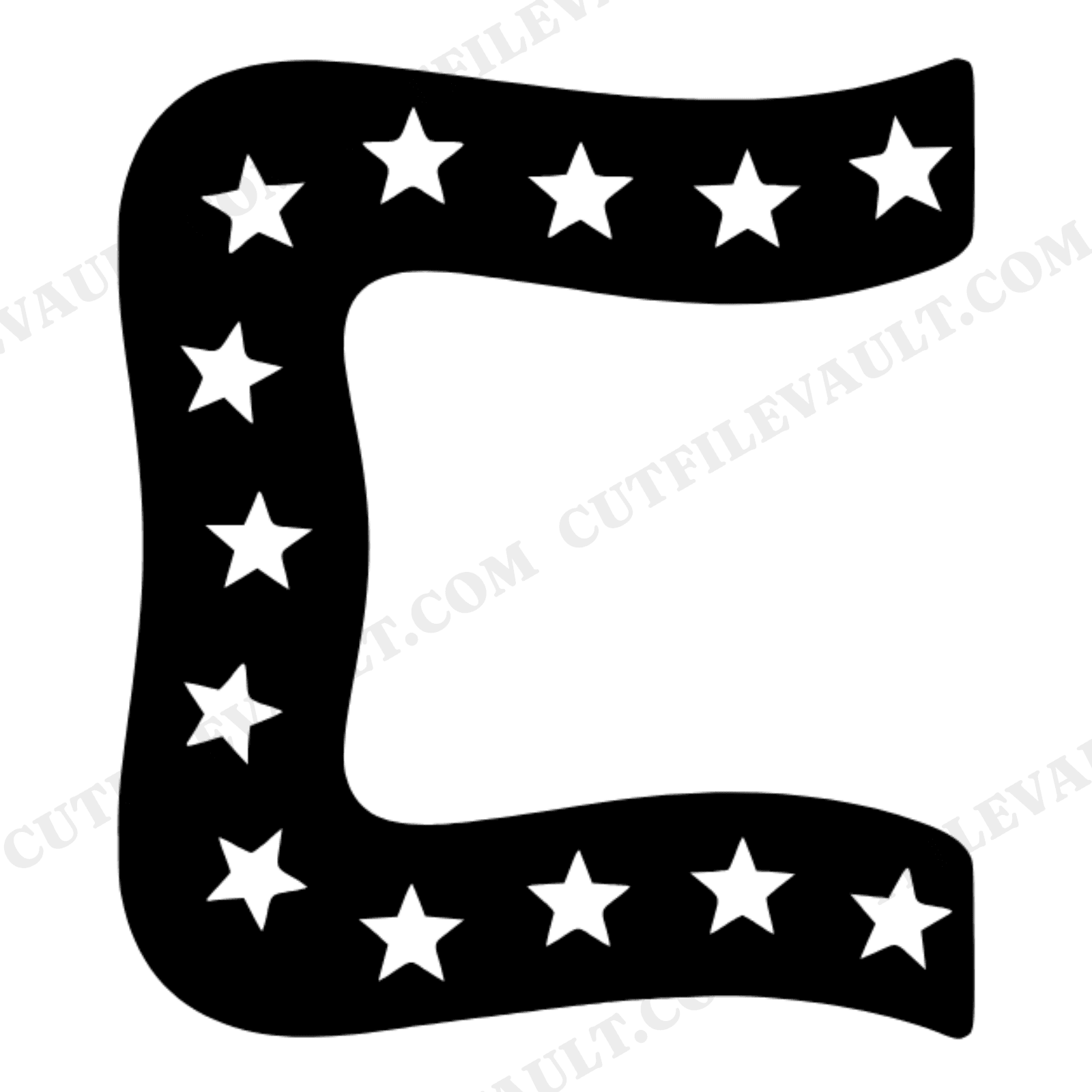 Carpenter Square Memorial Day Stars SVG PNG Retro 70s Patriotic Tool Silhouette Cut File, view 1