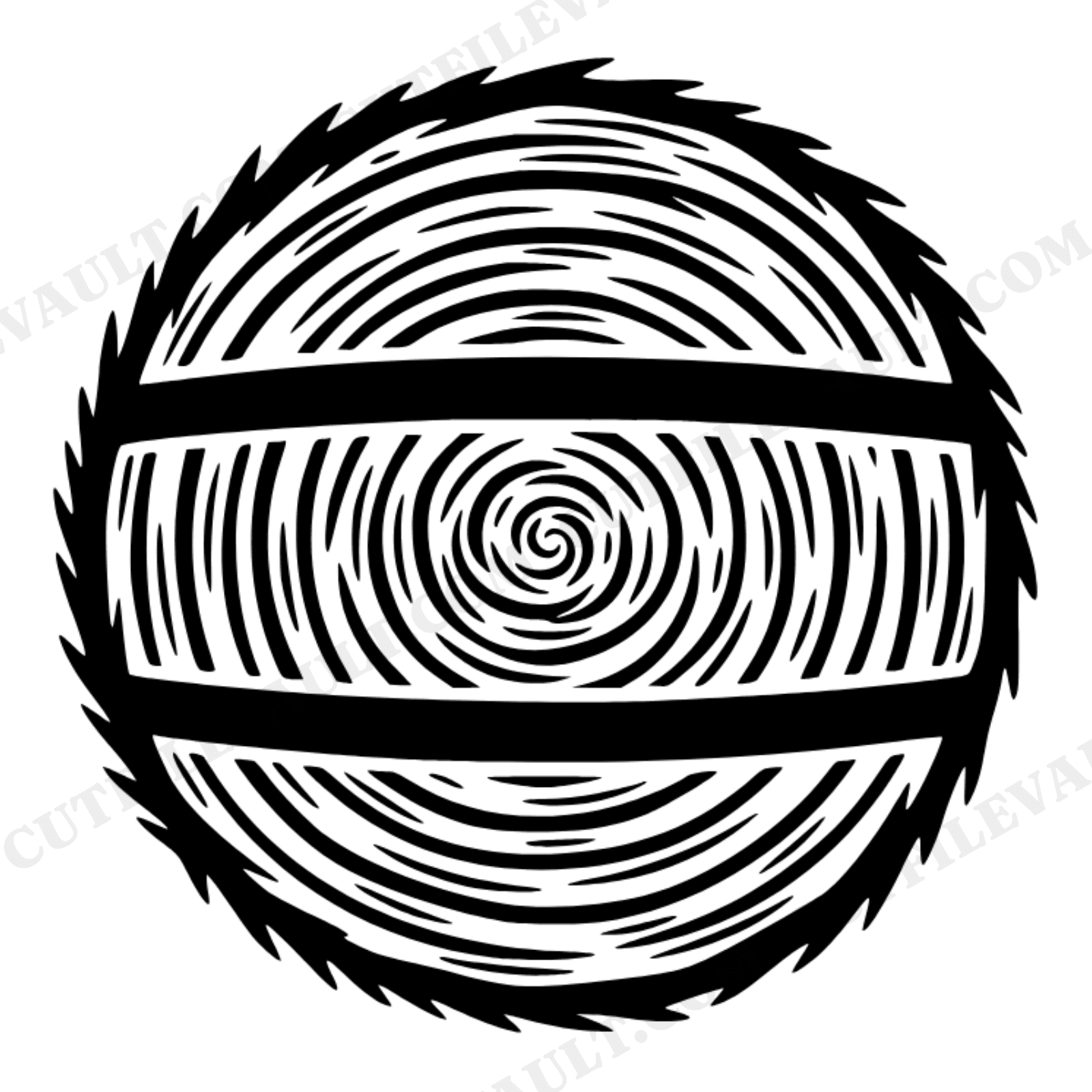 Celestial Harvest Moon Hay Bale SVG PNG, Mystical Round Bale Silhouette Cut File for Cricut, view 1