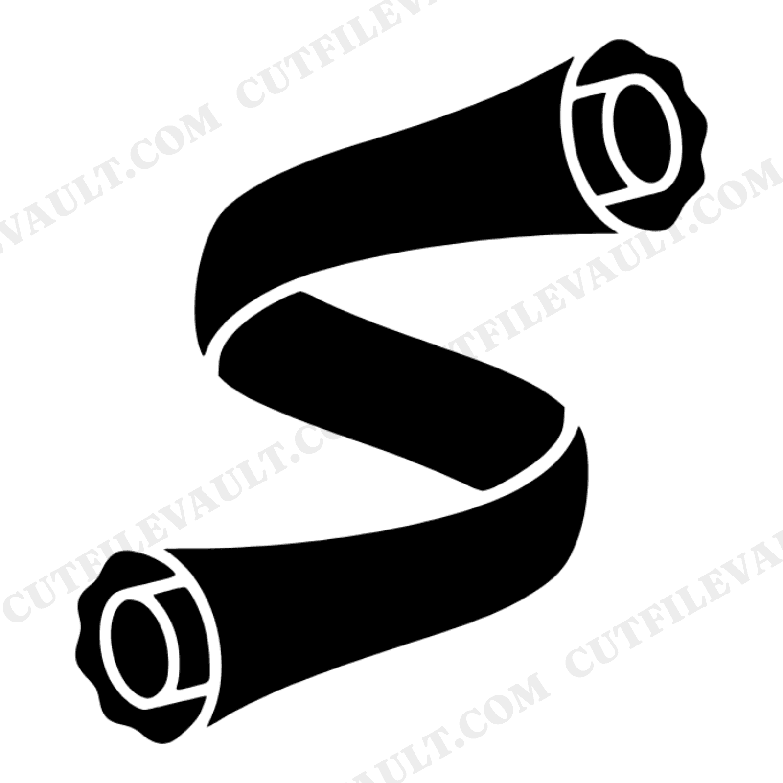Graduation Diploma Scroll SVG PNG Art Deco Certificate Cut File Boho Geometric Seal Design, view 1