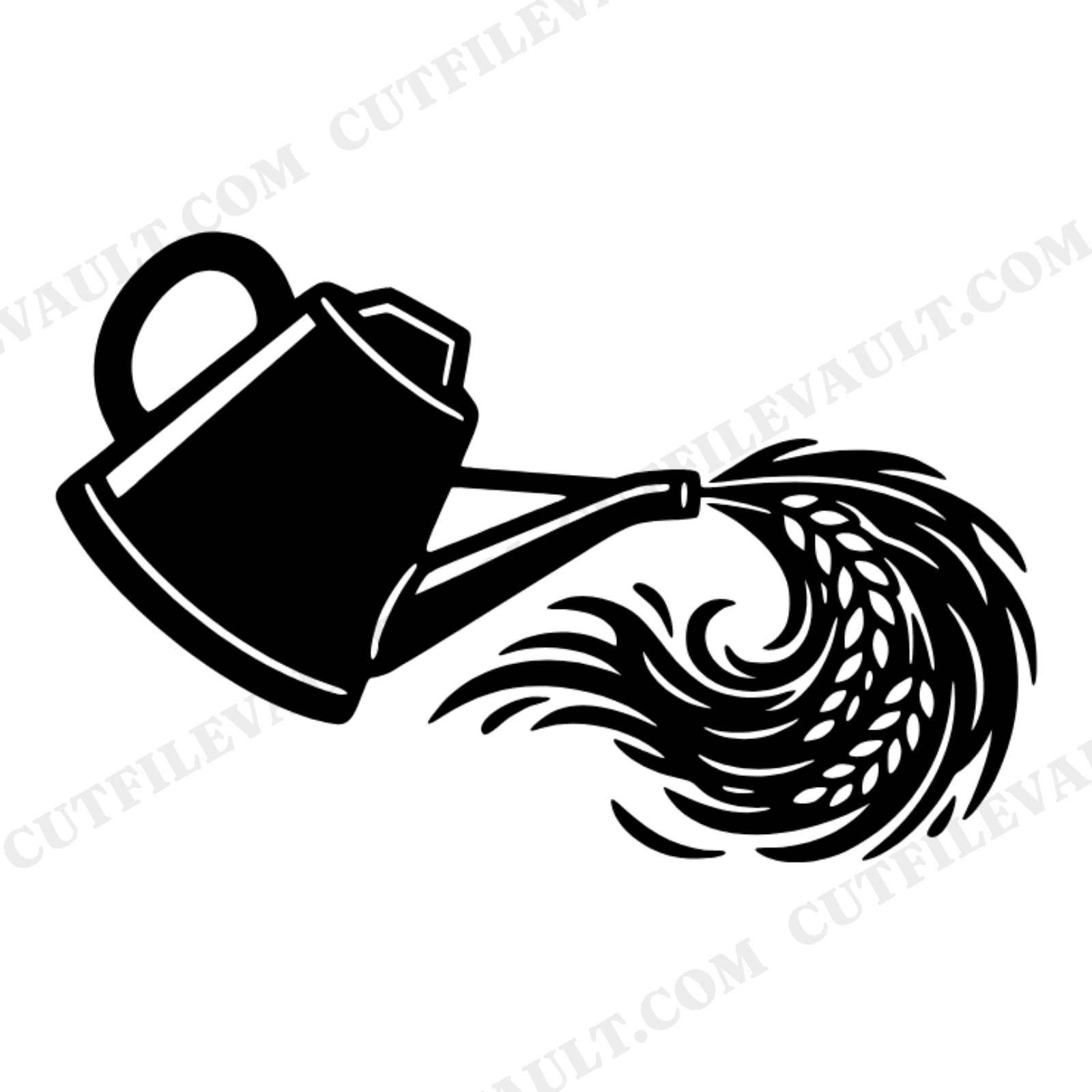 Labor Day Oil Can Wheat SVG PNG Cut File Vintage Worker Tribute Silhouette Design Craft, view 1