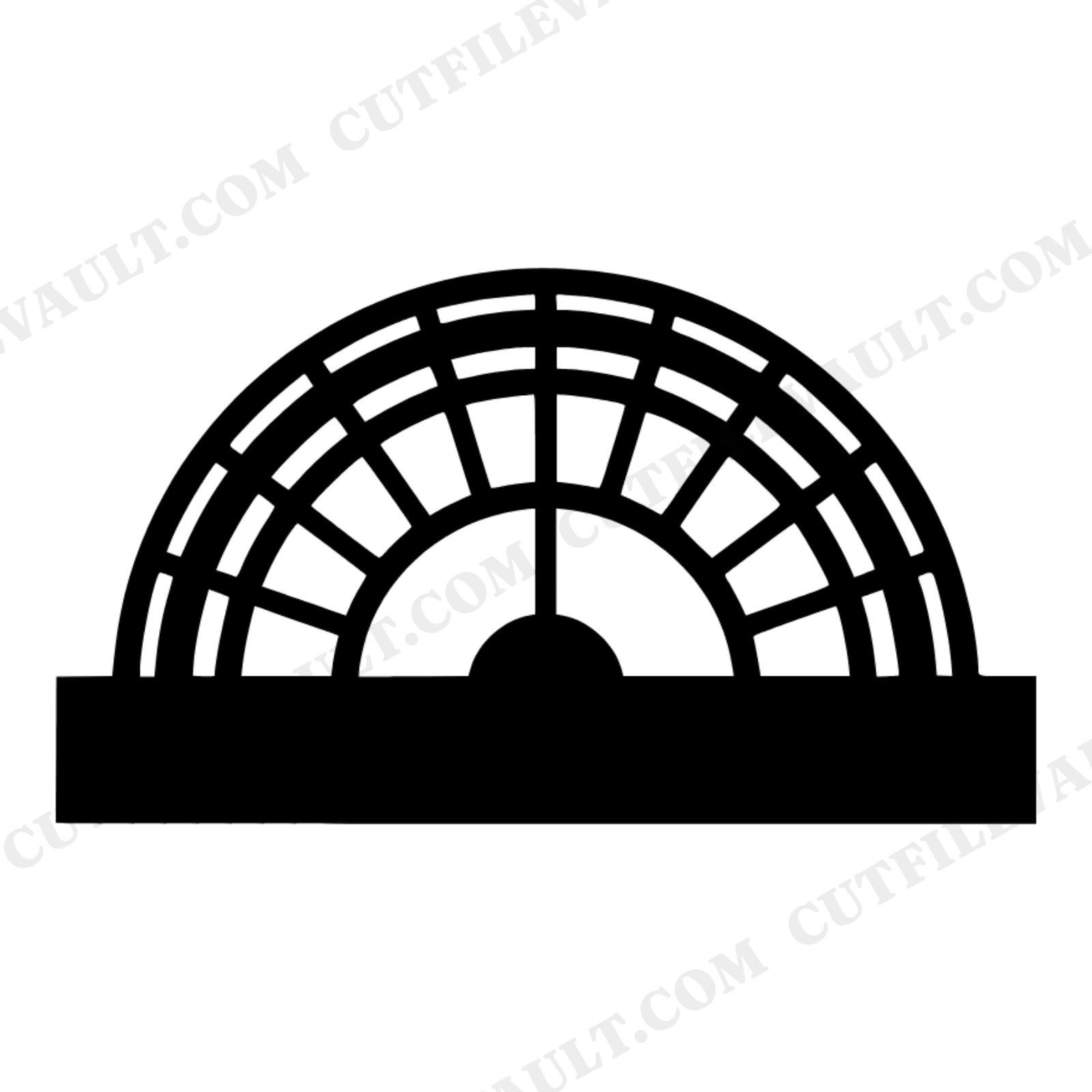 Minimalist Protractor SVG PNG, Geometry Back to School Cut File, Math Teacher Classroom Decor Design, view 1
