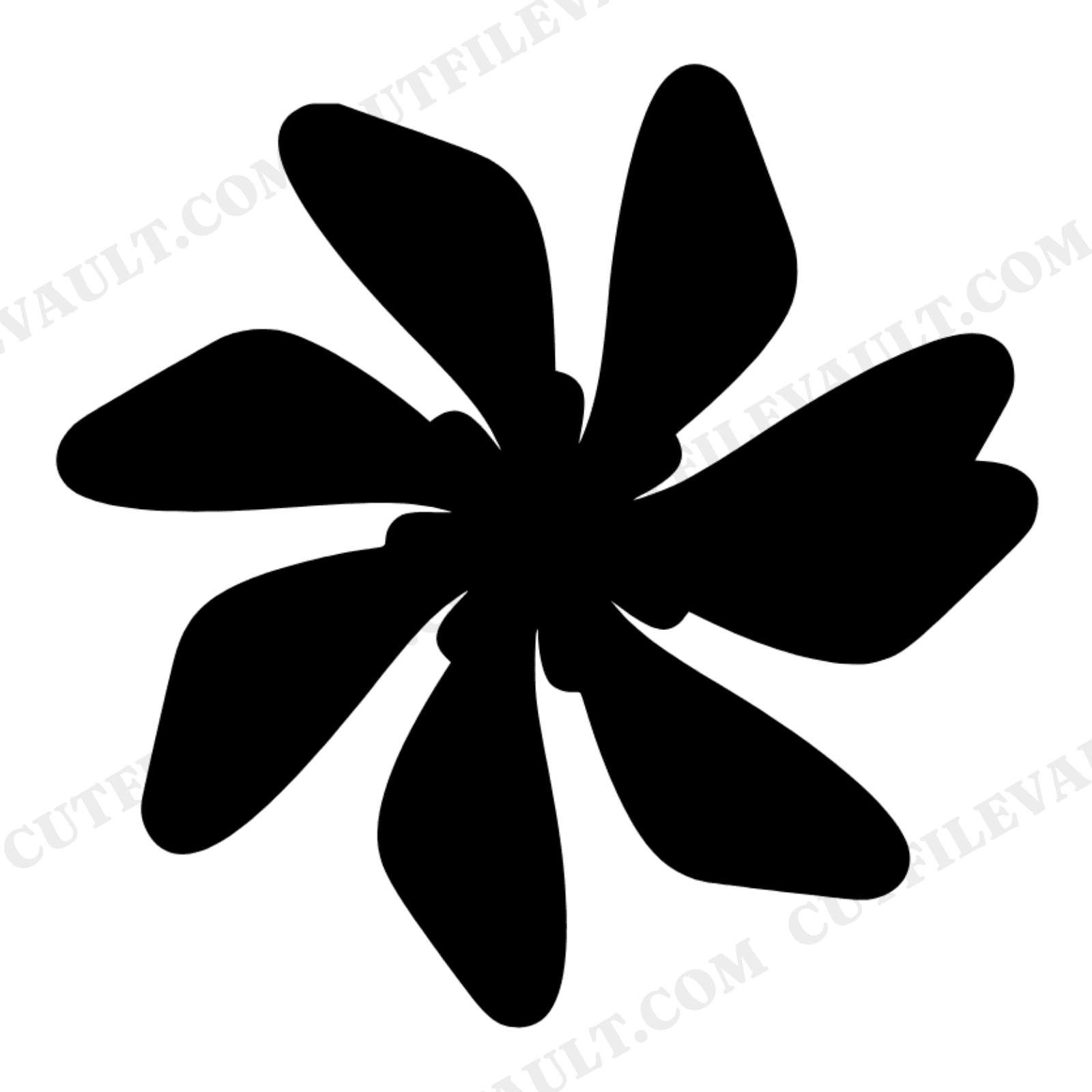 Patriotic Pinwheel SVG PNG, Fourth of July Starburst Cut File, Firework Spin Design for Cricut, view 1