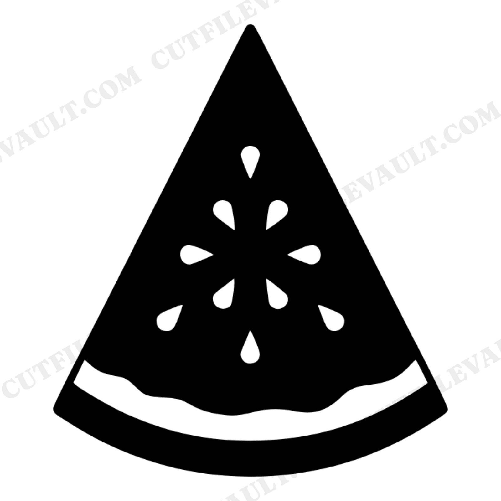 Patriotic Watermelon SVG PNG Art Deco Independence Day Cut File 4th of July Summer Craft Design, view 1