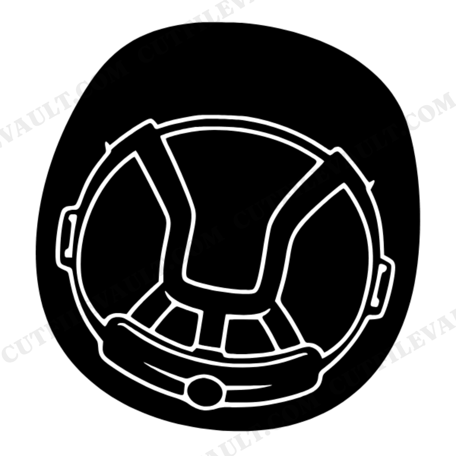 Retro Hard Hat SVG PNG Labor Day Construction Worker Boho Groovy Upward View Cut File Design, view 1