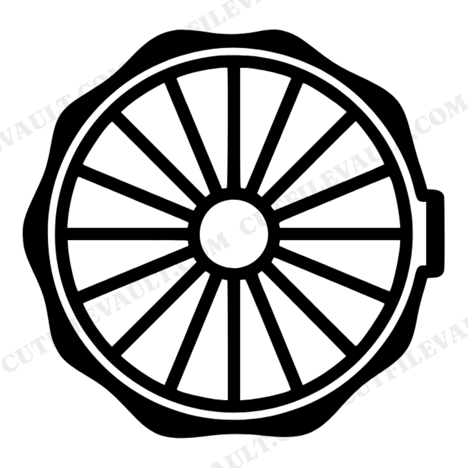Vintage Tackle Box SVG PNG Fathers Day Wax Seal Design Cut File for Cricut Silhouette Fishing Dad, view 1