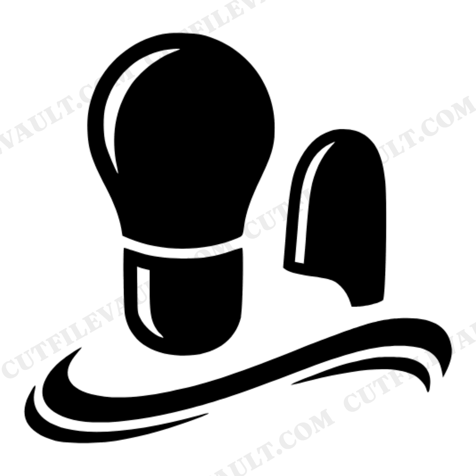 Y2K Highlighter SVG PNG, Retro Marker Cut File, Boho Back to School Clipart, Stationery Cricut, view 1